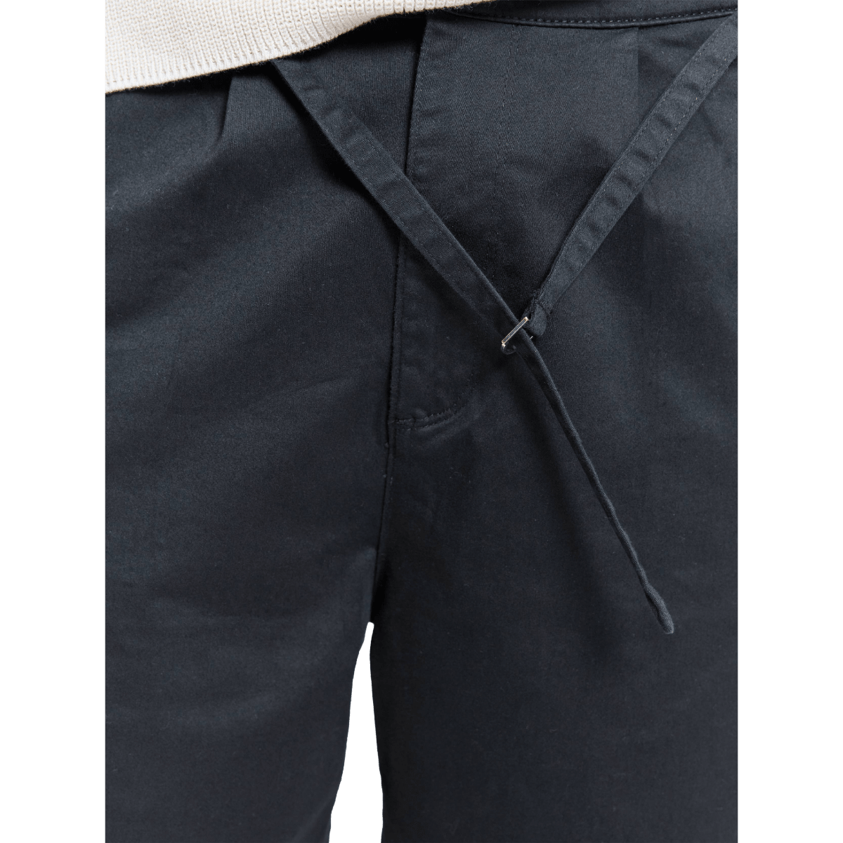 Reternity Pleated Chino Shorts Black - CRETP11083 - Coziness