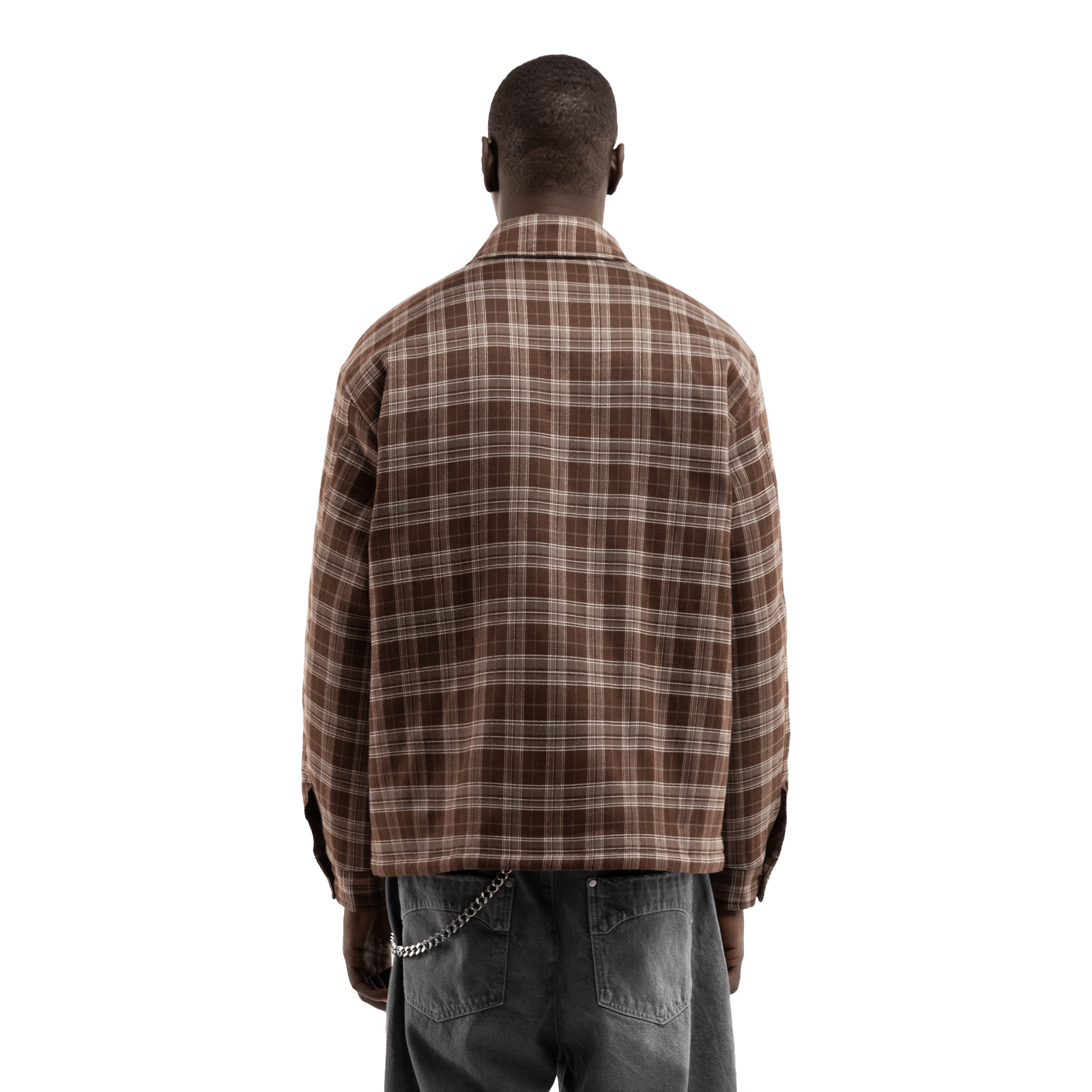 Reternity RETERNITY PADDED FLANNEL BROWN - CRETR13709 - Coziness