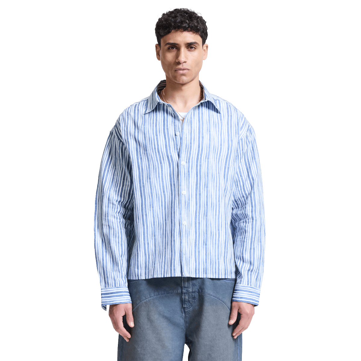 Reternity Watercolor Shirt Blue - CRETW11080 - Coziness