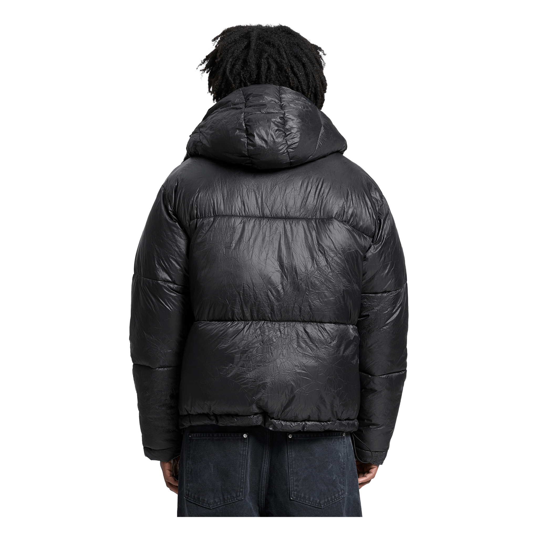 Reternity Wrinkled Puffer Jacke Schwarz - CRETW6819 - Coziness