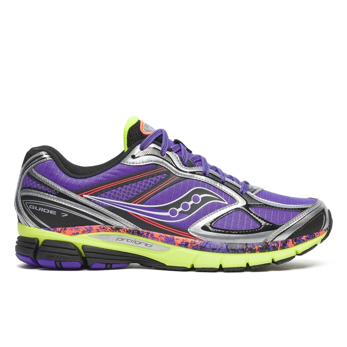 Saucony ProGrid Guide 7 Hi Octane Purple Citron - CSAUP10059 - Coziness