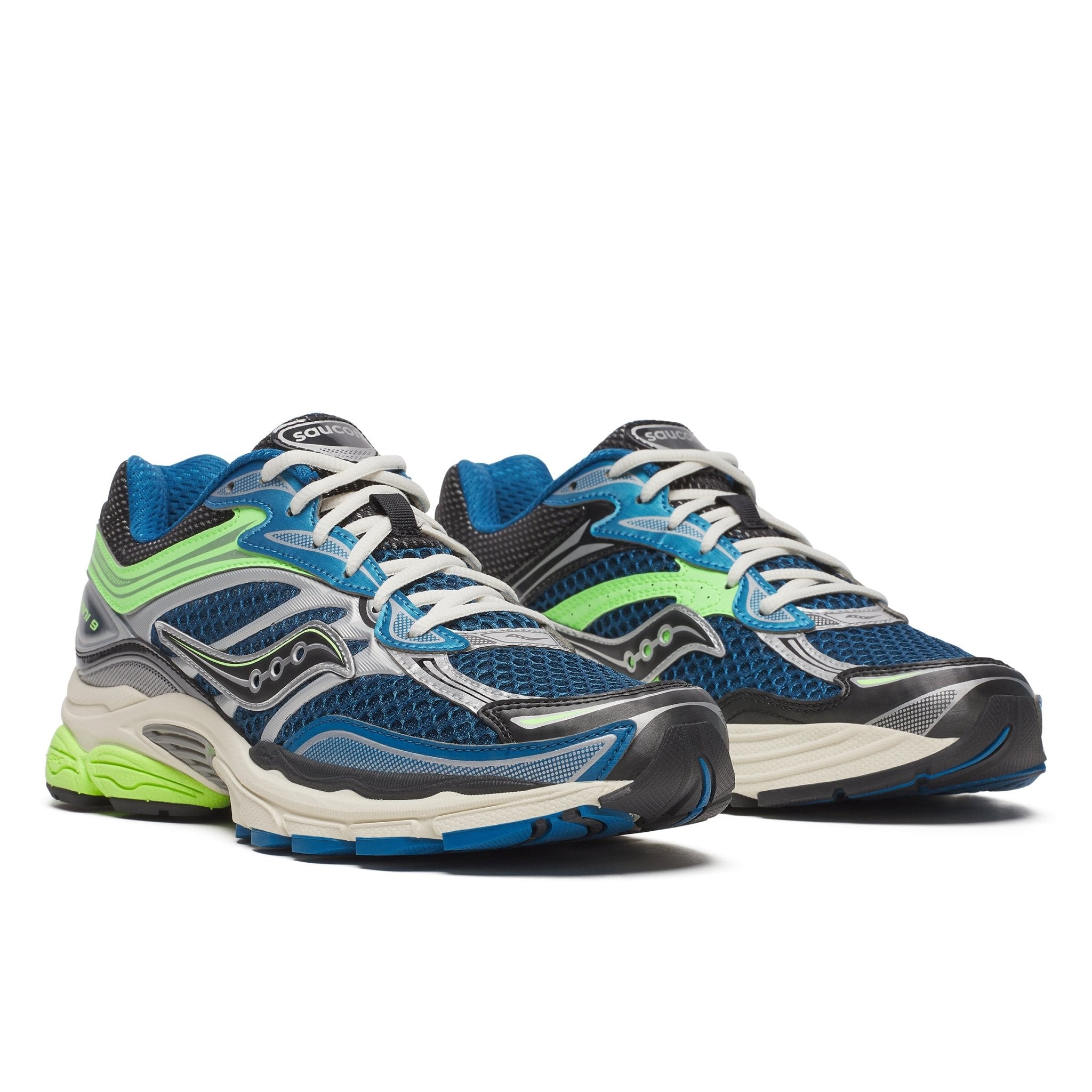 Saucony ProGrid Omni 9 Blue Lime - CSAUP7339 - Coziness