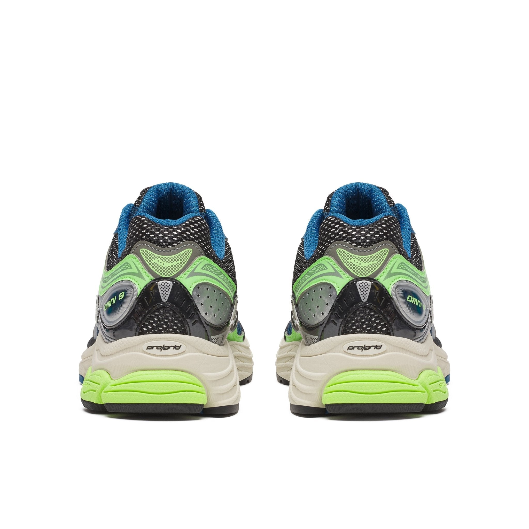 Saucony ProGrid Omni 9 Blue Lime - CSAUP7339 - Coziness