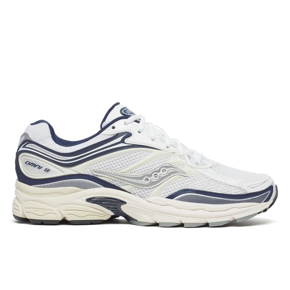 Saucony ProGrid Omni 9 White Navy - CSAUP10667 - Coziness