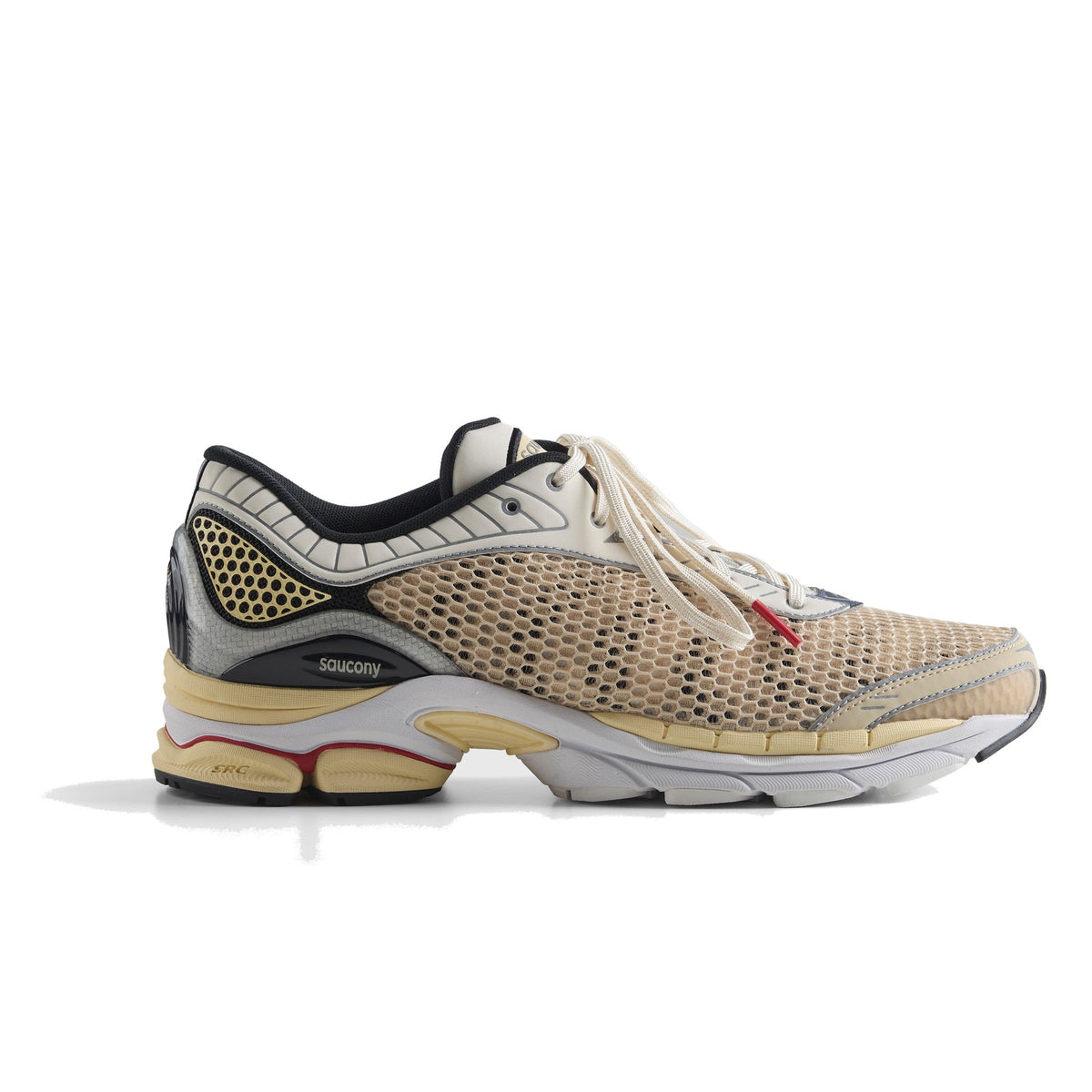 Saucony x Highsnobiety ProGrid Paramount Oatmeal Black - CSAUP14554 - Coziness