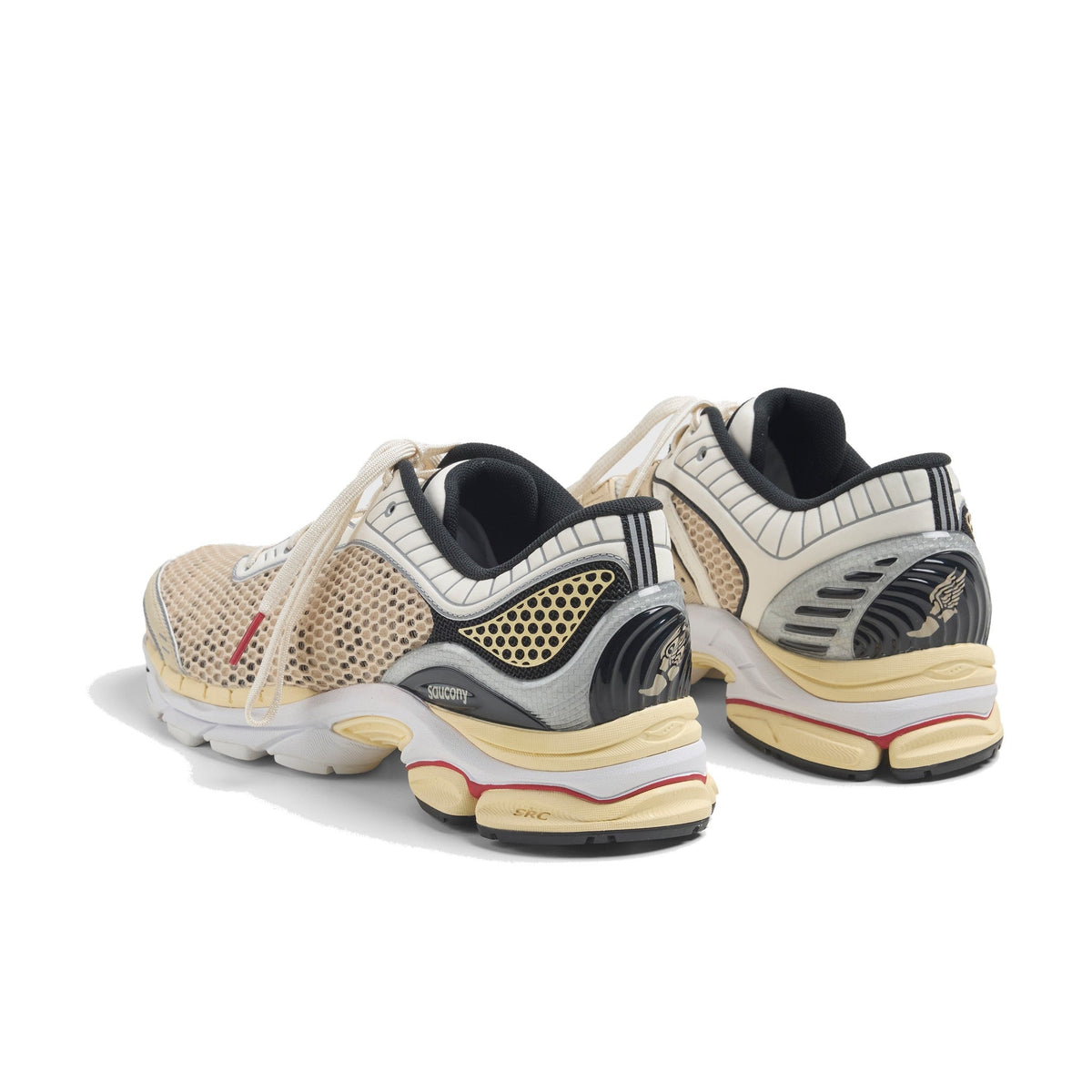 Saucony x Highsnobiety ProGrid Paramount Oatmeal Black - CSAUP14554 - Coziness