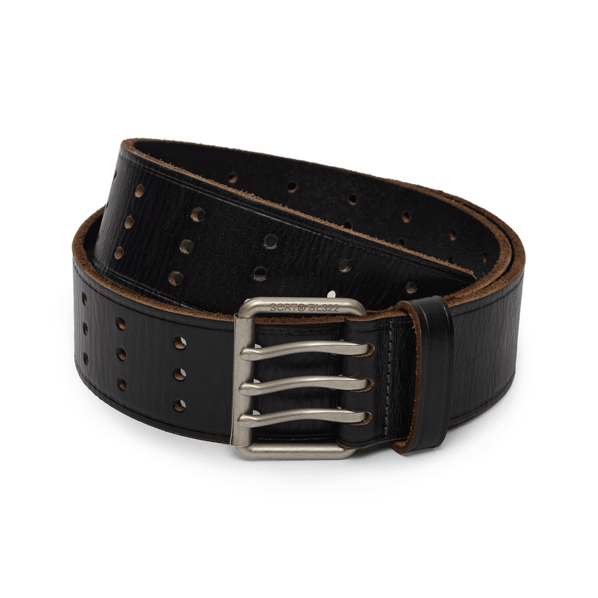 SCRT 3 Hole Belt Black - CSCR314877 - Coziness