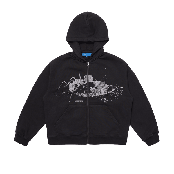 SCRT Ant Zip Hoodie Schwarz - CSCRA8258 - Coziness
