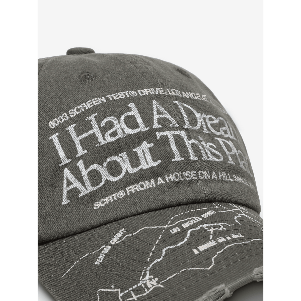 SCRT Crossroads Dad Cap Grey - CSCRC14867 - Coziness