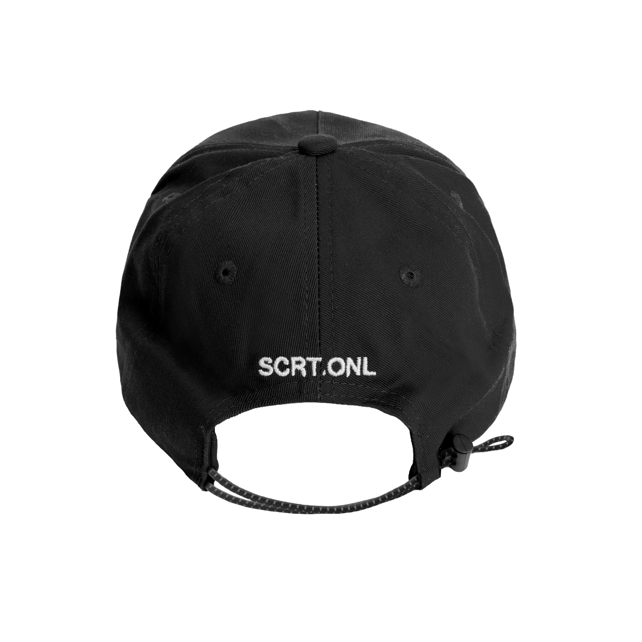 SCRT Design Studio High Profile Cap Schwarz - CSCRD7477 - Coziness