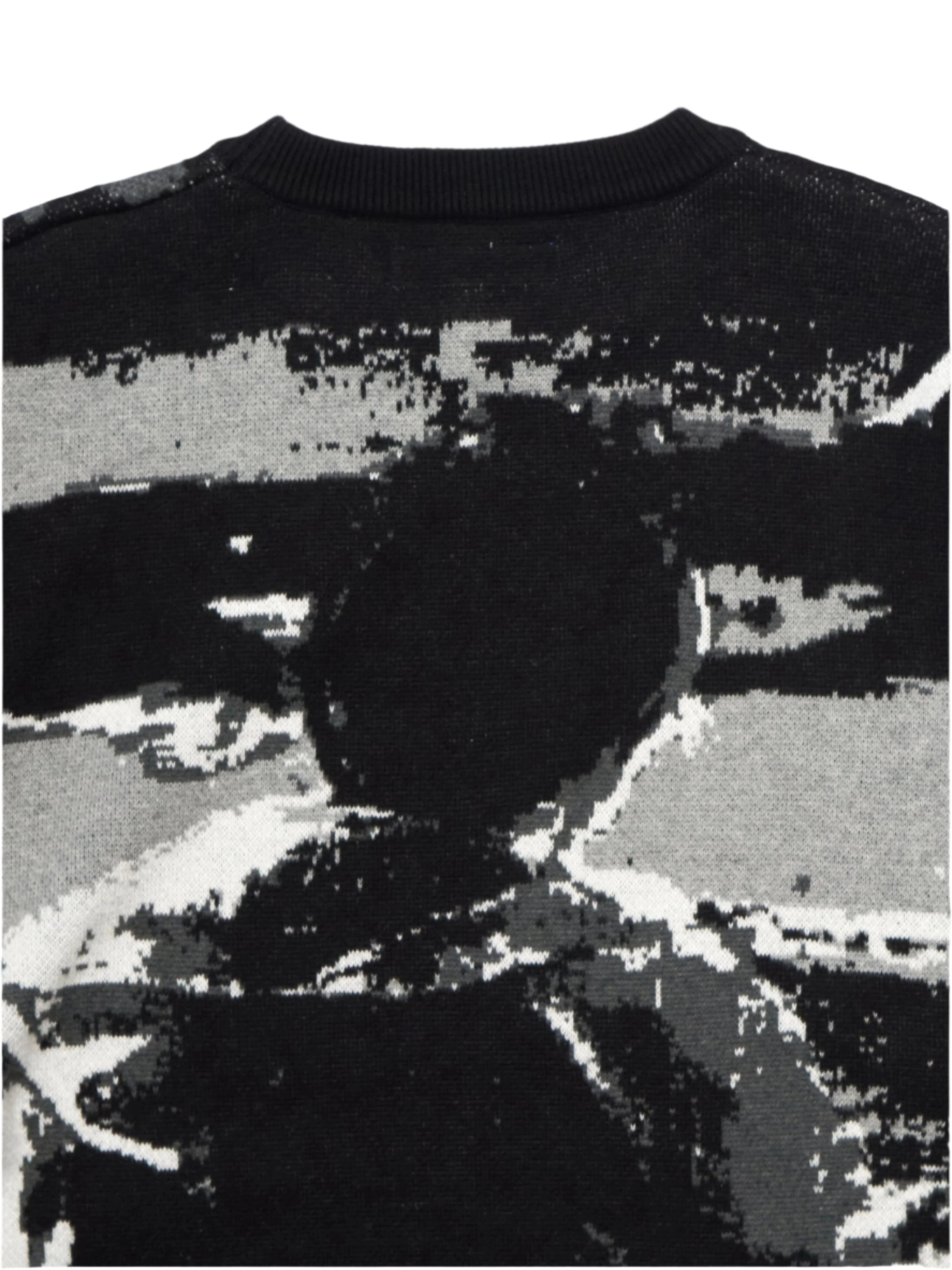 Scrt Donnie Knit Black - Coziness