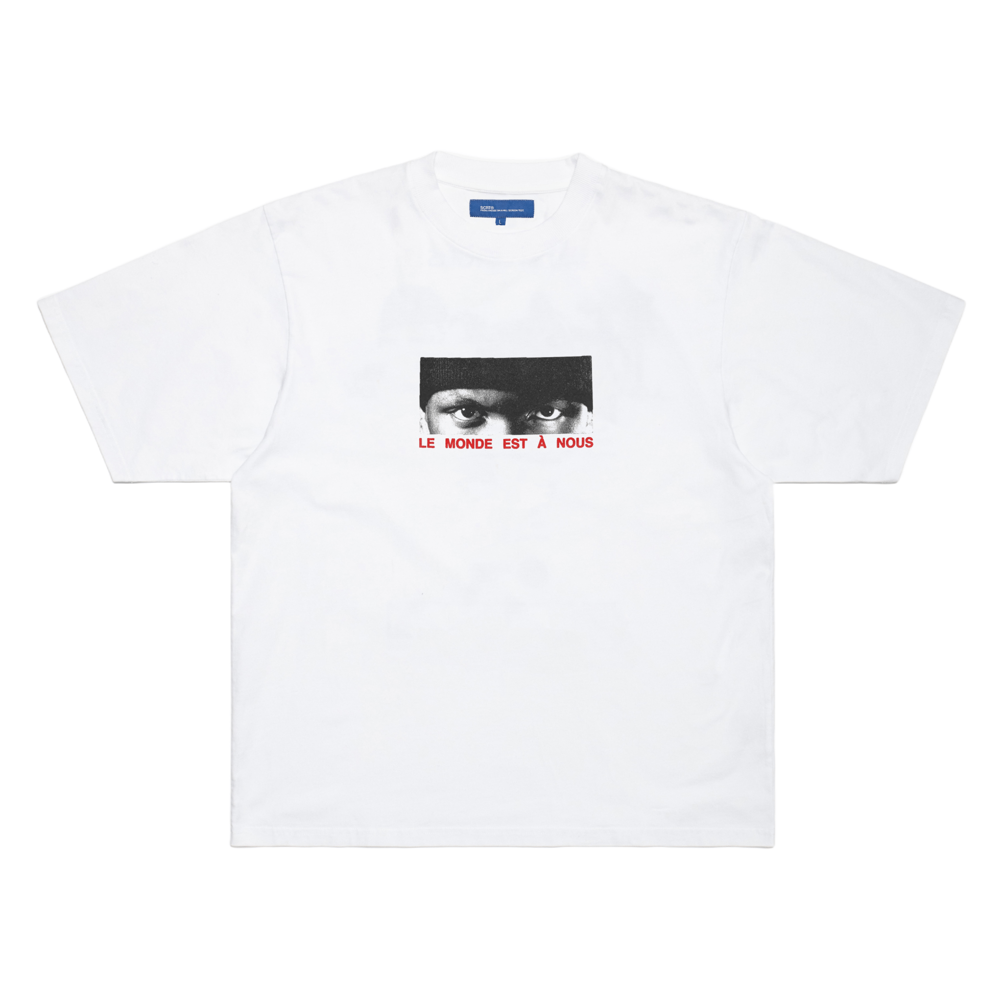 SCRT Le Monde T-Shirt Weiß - CSCRL5635 - Coziness