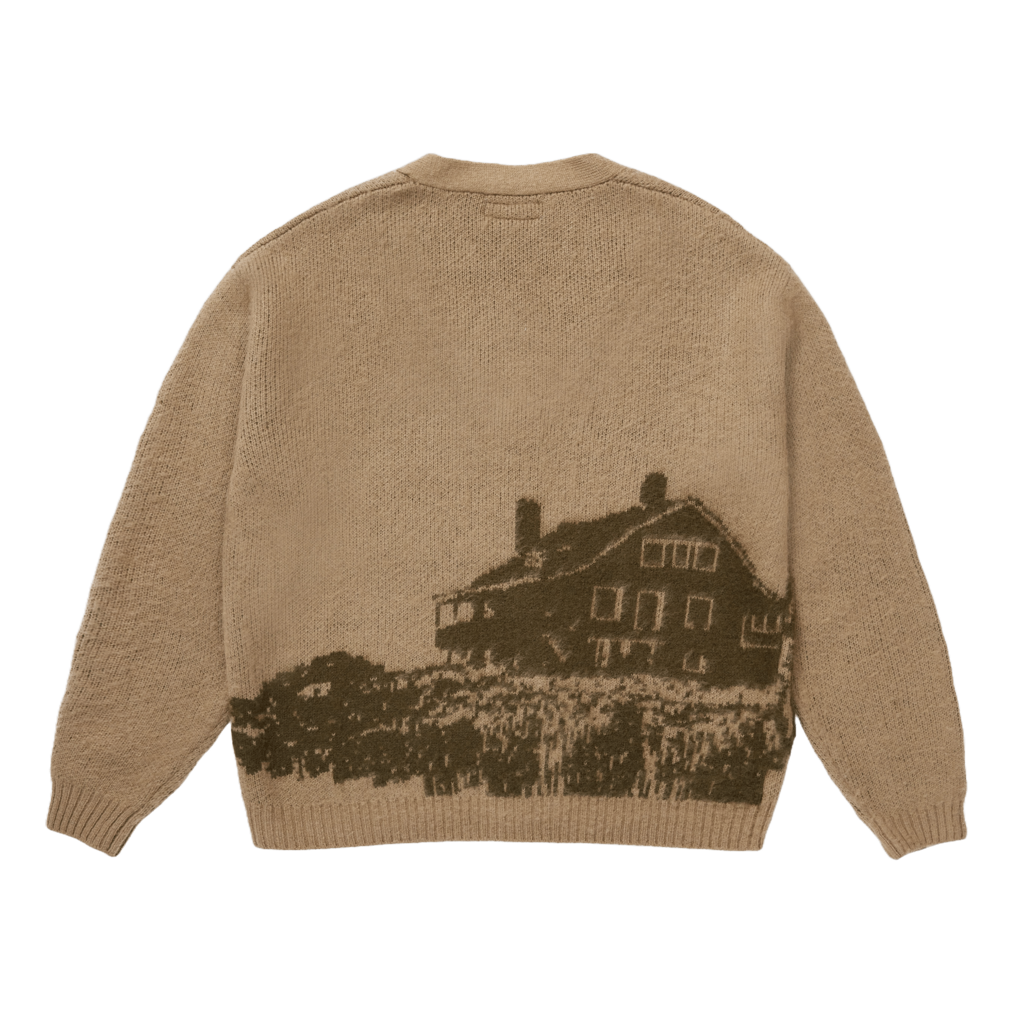 SCRT Montauk Cardigan Khaki - CSCRM4439 - Coziness