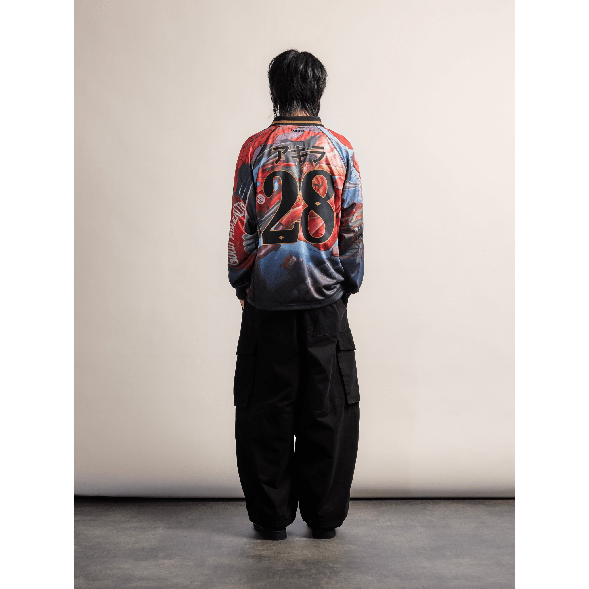 SCRT MoSF Kaneda Neo Tokyo Longsleeve Crimson - CSCRM7421 - Coziness