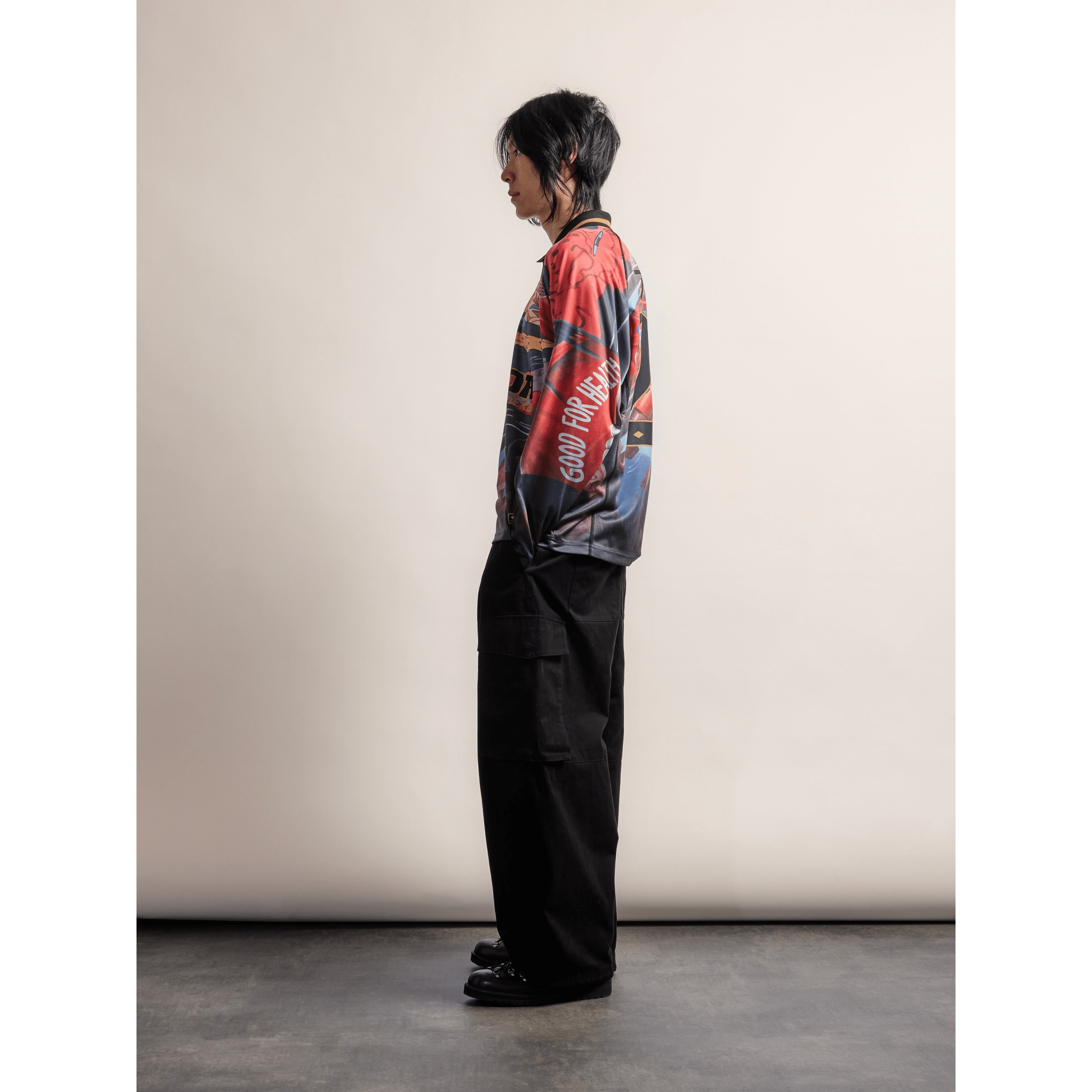 SCRT MoSF Kaneda Neo Tokyo Longsleeve Crimson - CSCRM7421 - Coziness