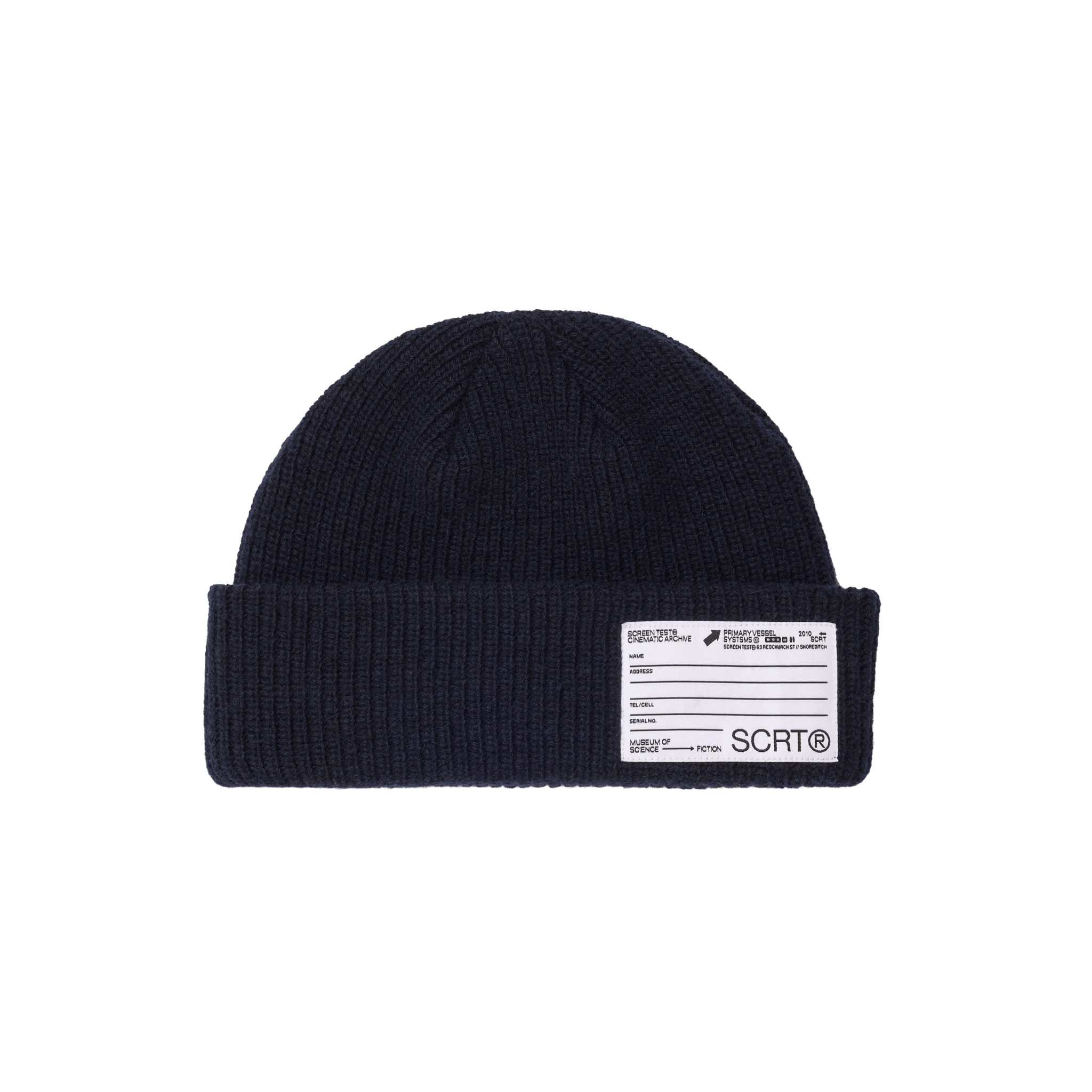 SCRT MoSF Primary Vessel Wool Beanie Navy - CSCRM7482 - Coziness