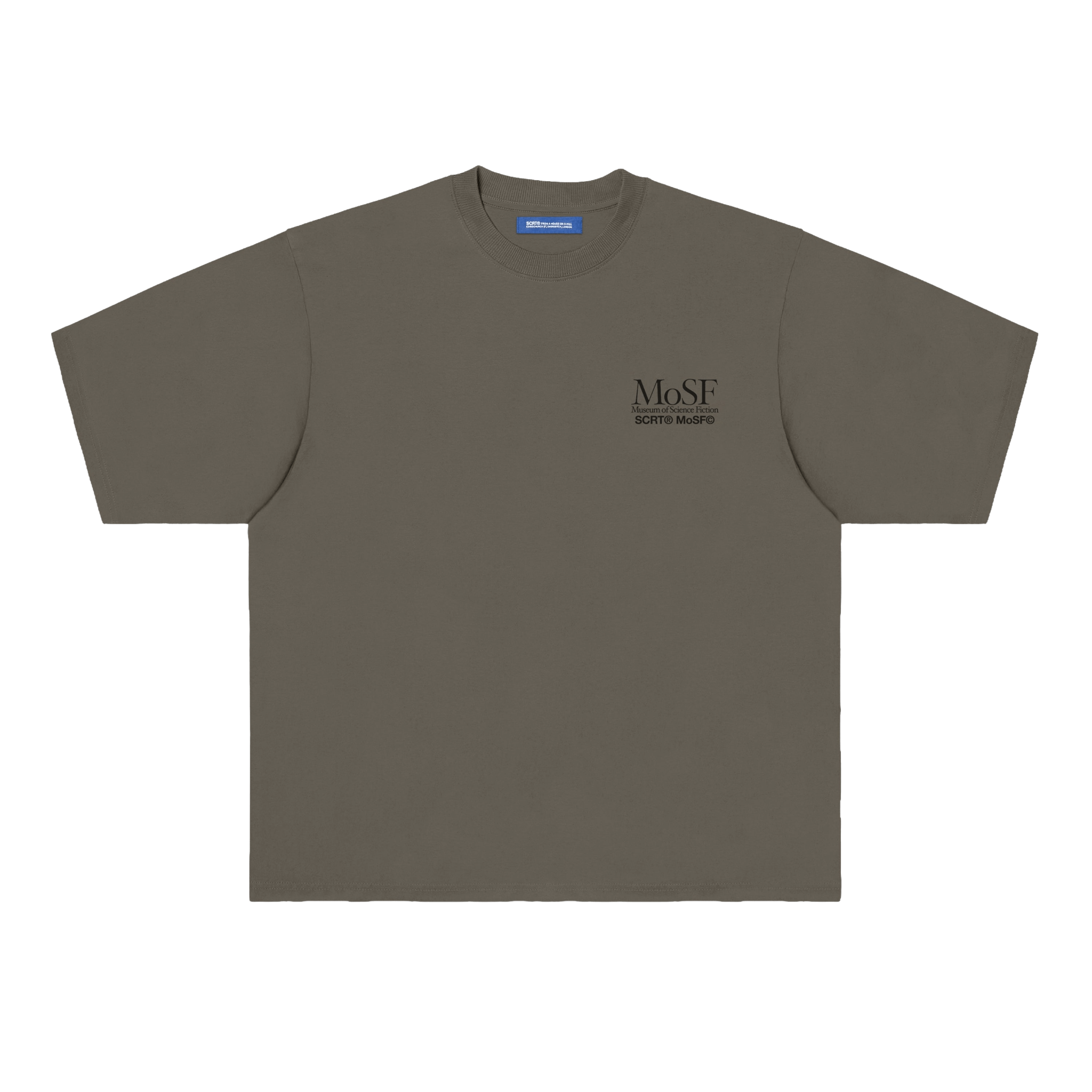 SCRT MoSF Staff T-Shirt Braun - CSCRM7413 - Coziness