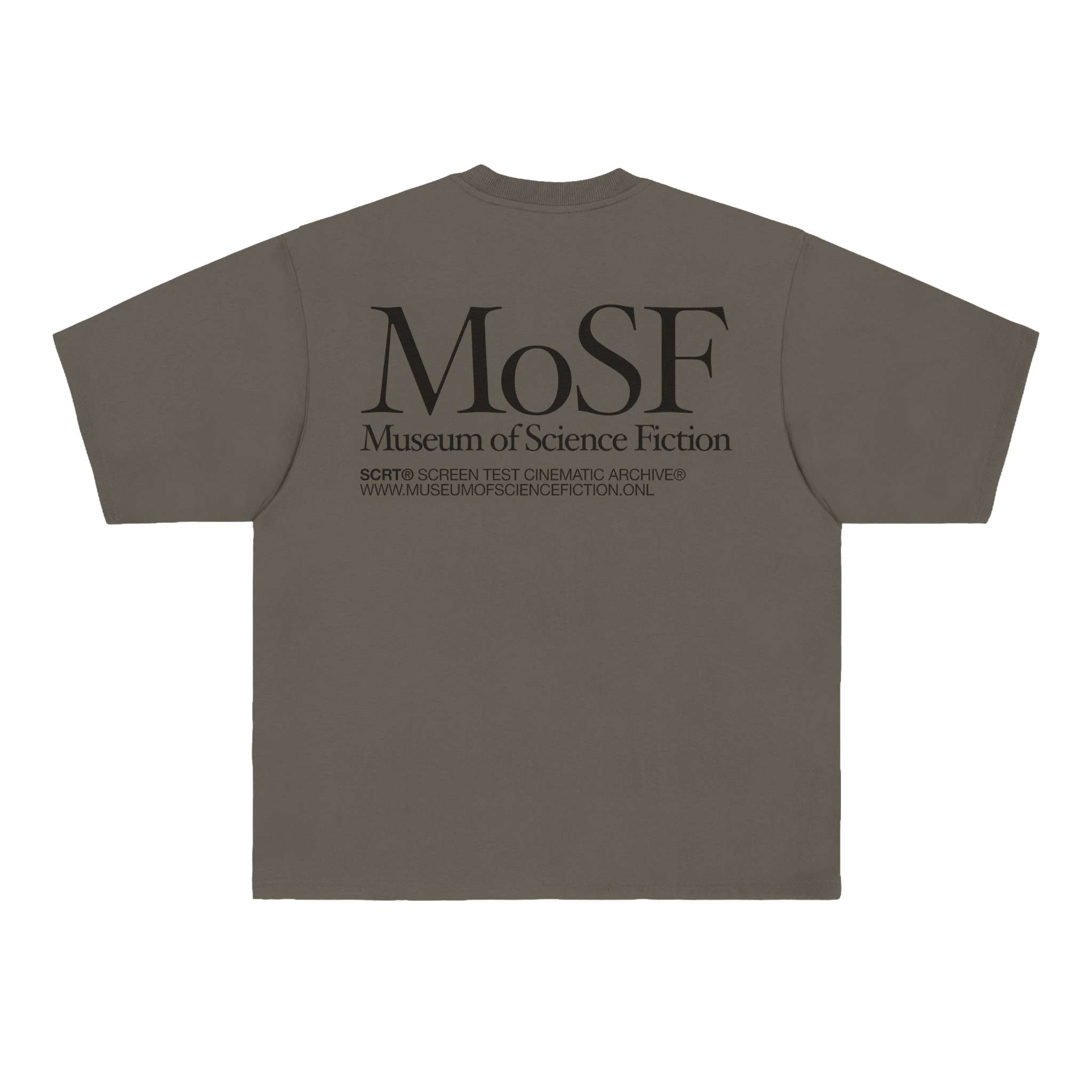 SCRT MoSF Staff T-Shirt Braun - CSCRM7413 - Coziness