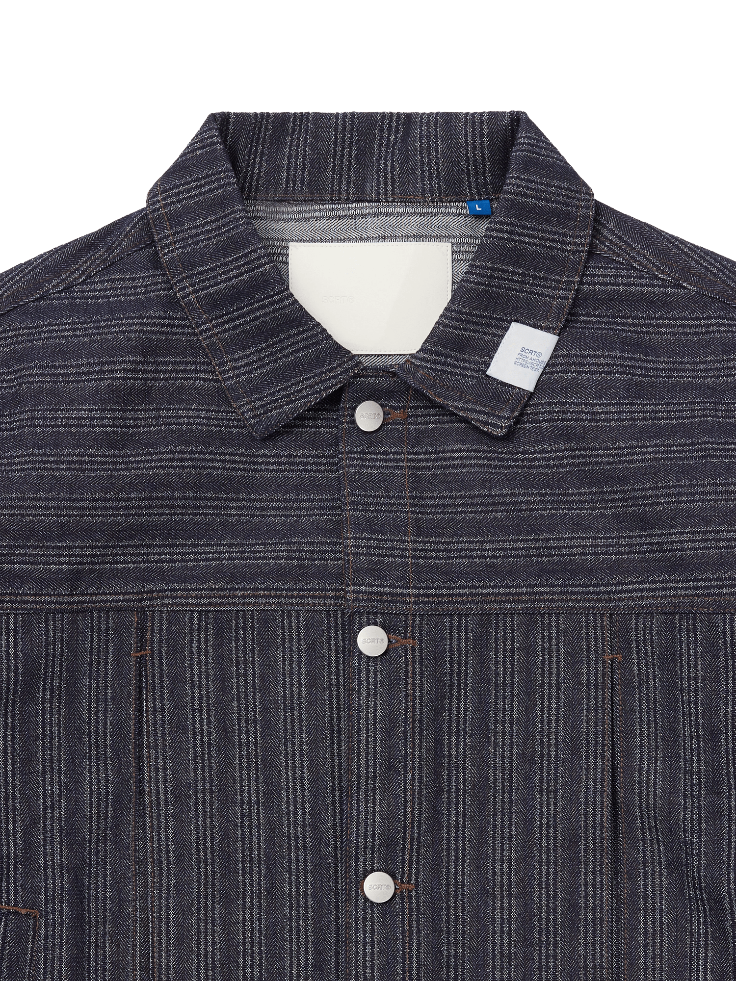 SCRT MoSF Type - 0 Denim Jacket Herringbone - CSCRM7457 - Coziness