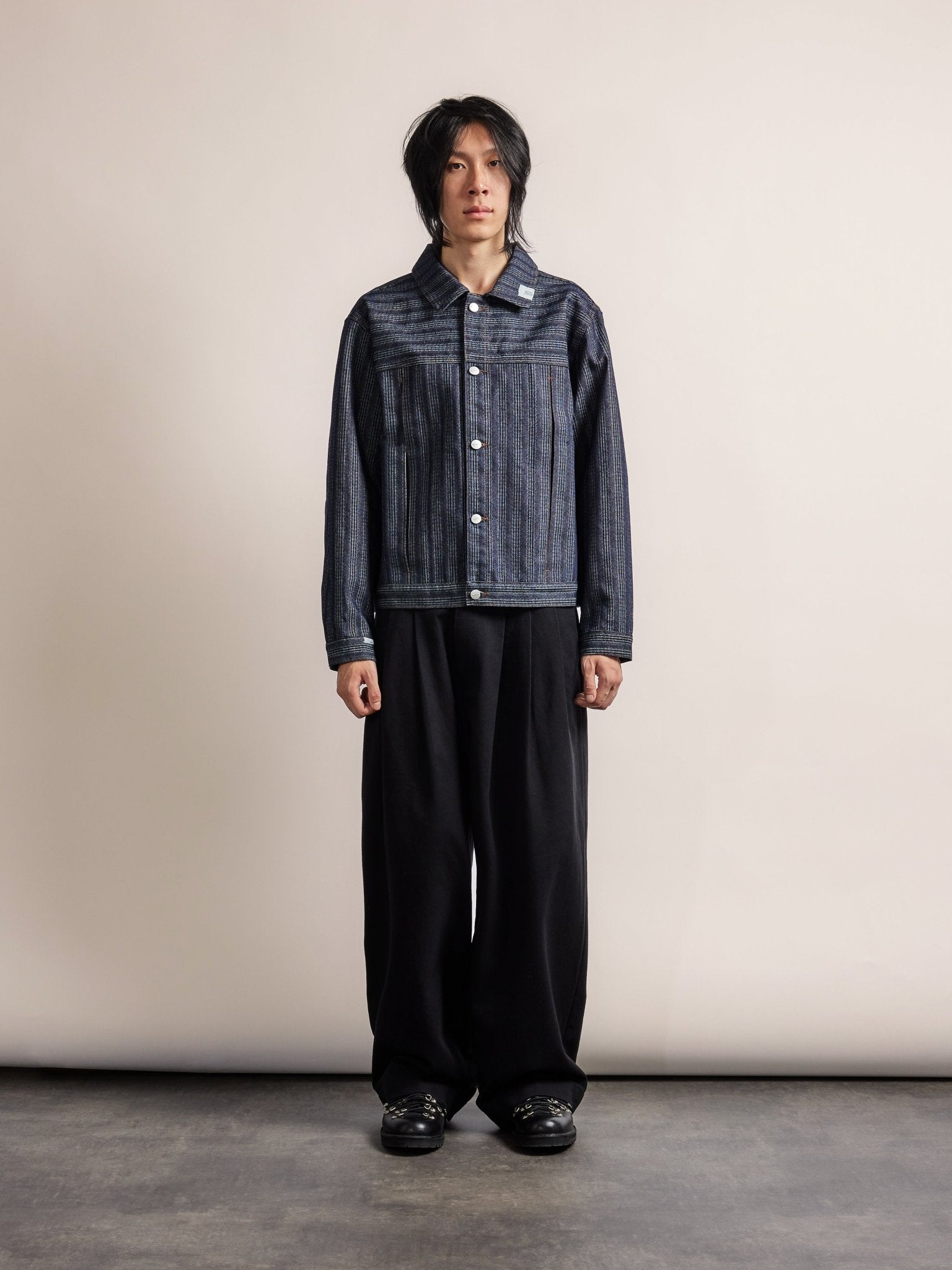 SCRT MoSF Type - 0 Denim Jacket Herringbone - CSCRM7457 - Coziness