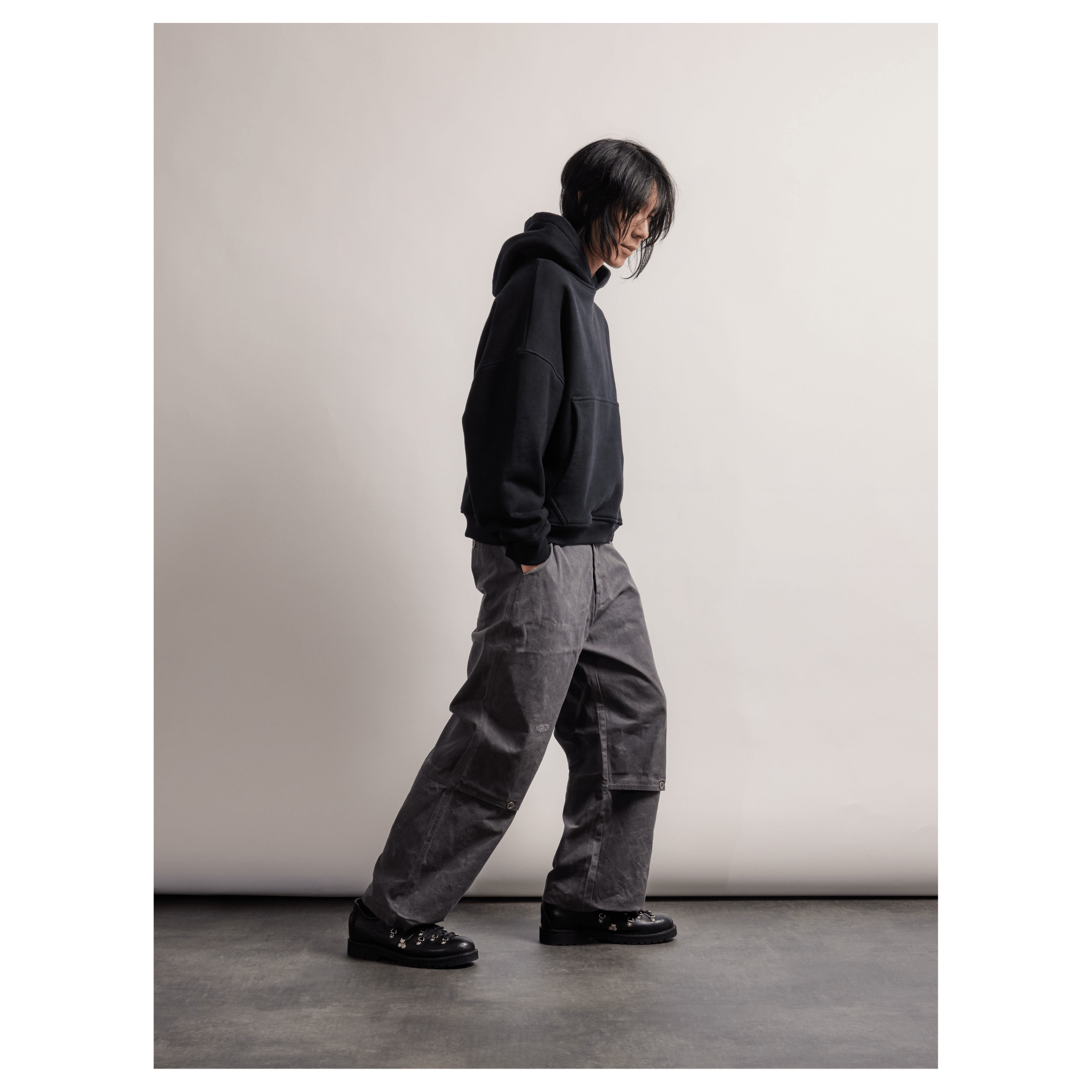 SCRT MoSF Waxed Moon Trousers Lunar - CSCRM7469 - Coziness