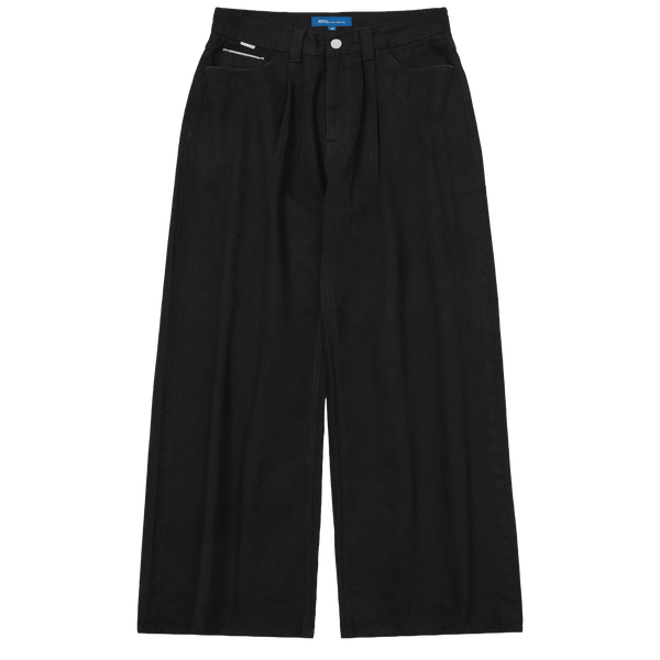 SCRT Odessa Pleated Denim Blackout - CSCRO11278 - Coziness