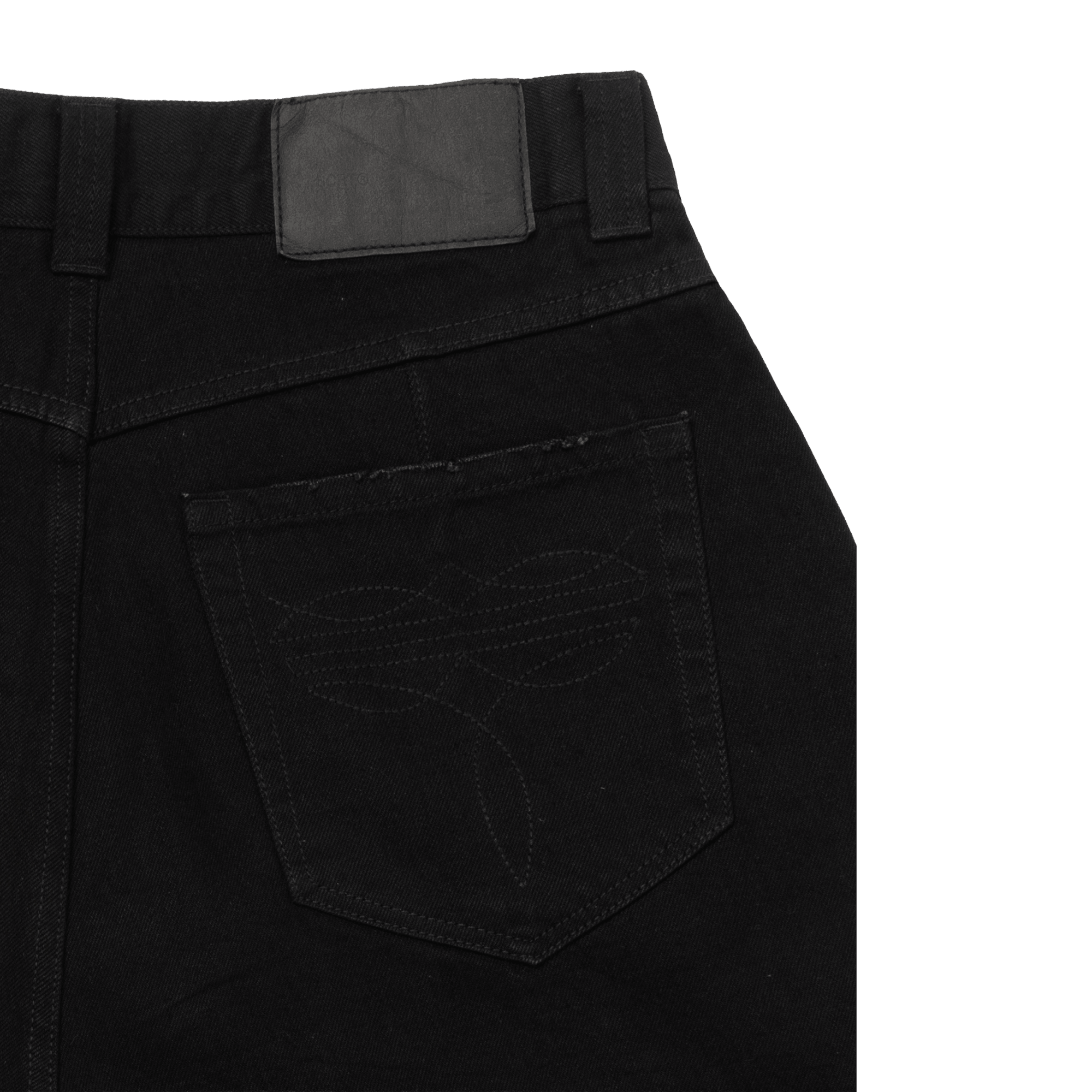 SCRT Odessa Pleated Denim Blackout - CSCRO11278 - Coziness