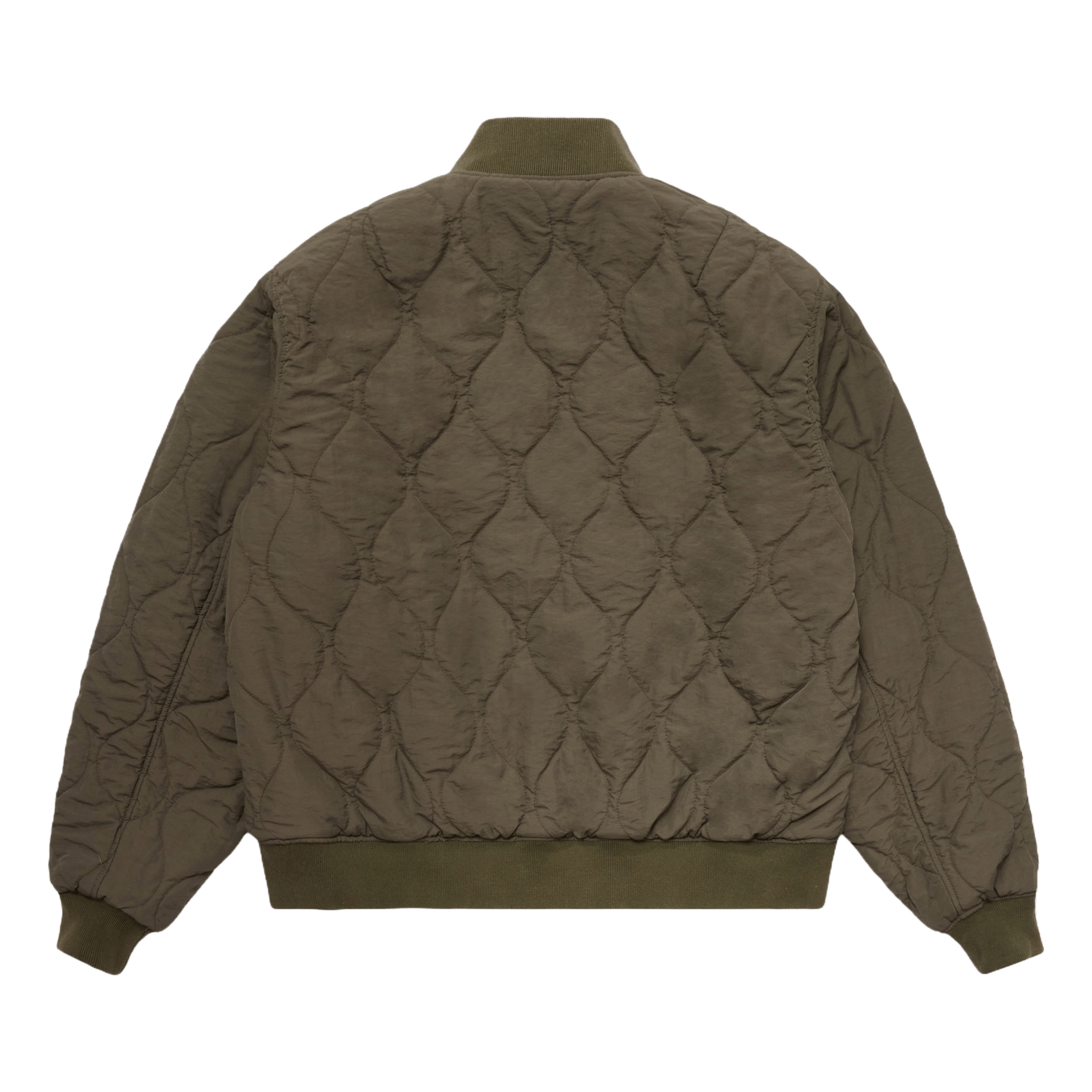 SCRT Reversible Patchwork Bomber Army Green - CSCRR4444 - Coziness