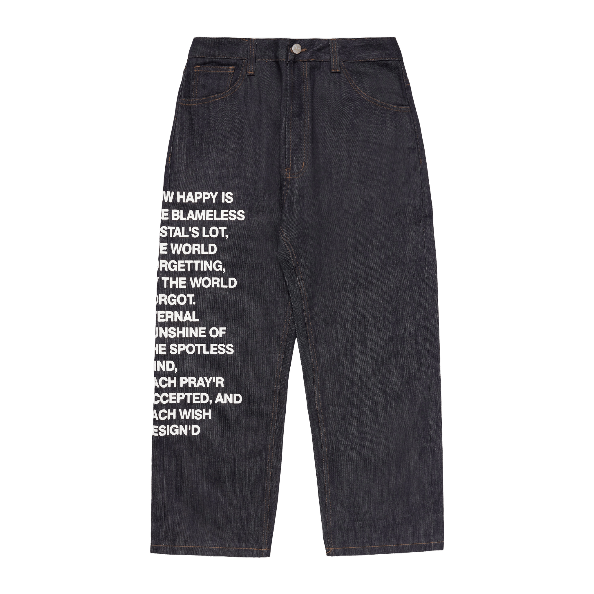 SCRT Selvedge Poem Jeans Indigo - CSCRS4454 - Coziness