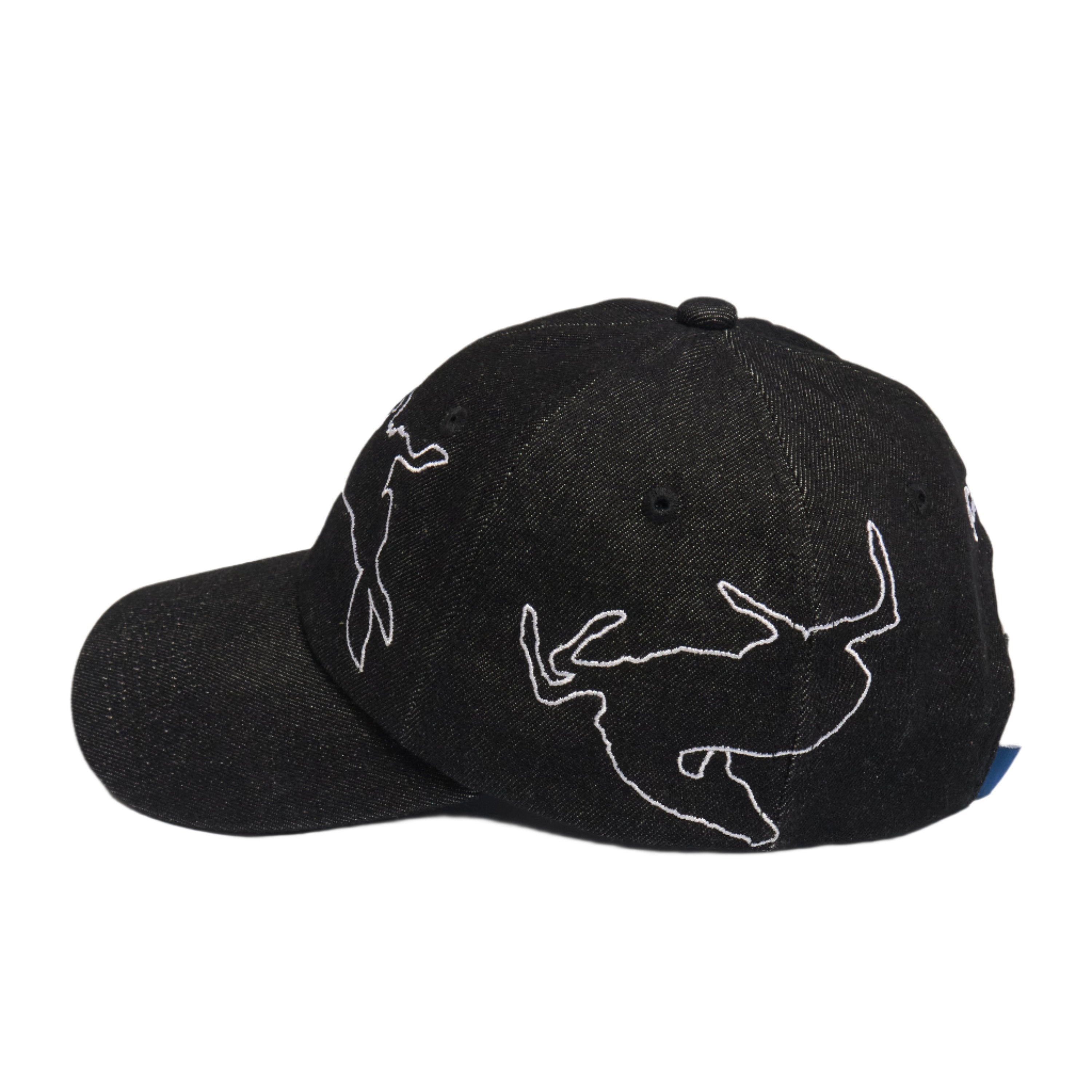 SCRT Sparrow Cap Black Denim - Coziness