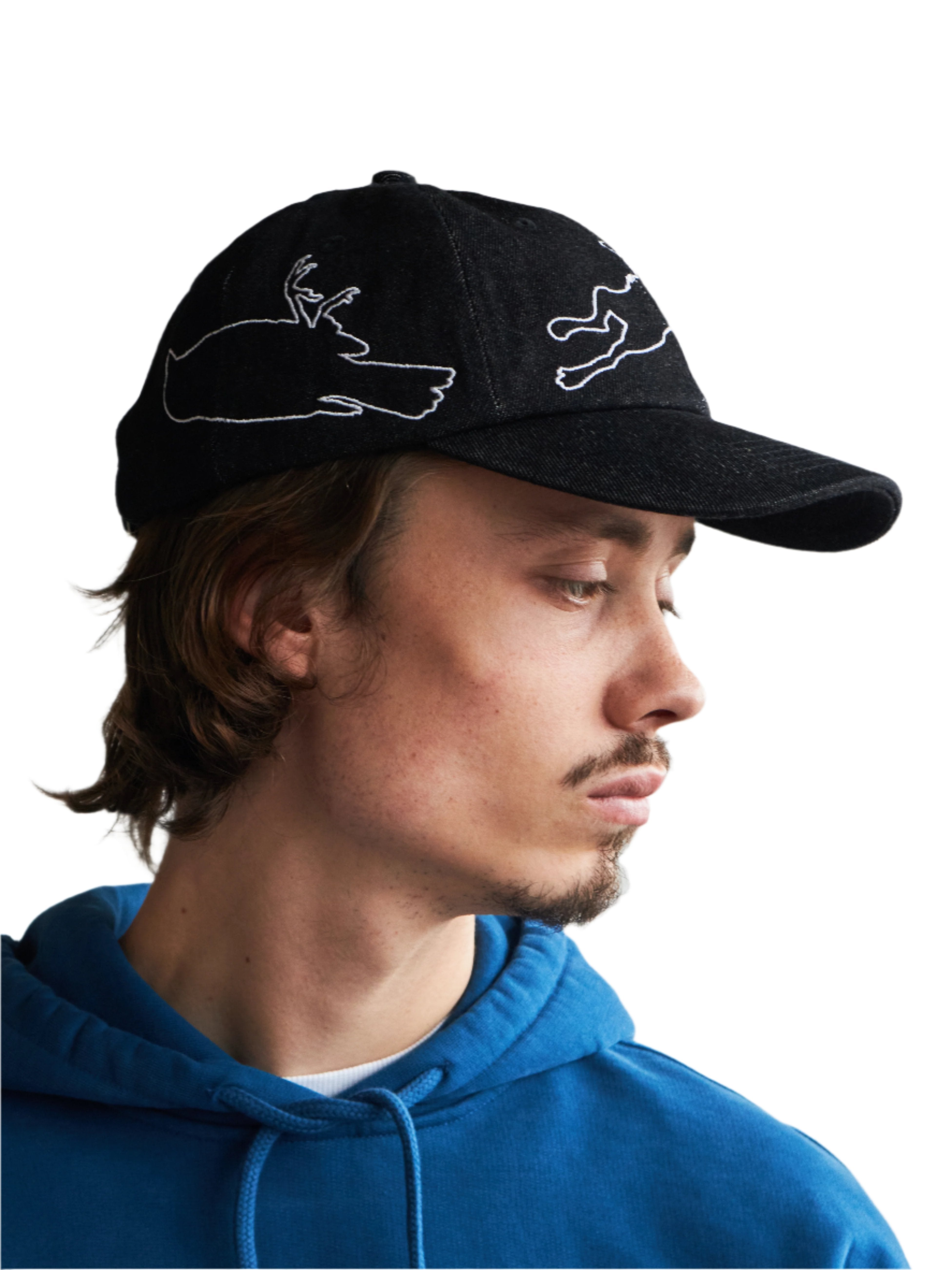 SCRT Sparrow Cap Black Denim - Coziness