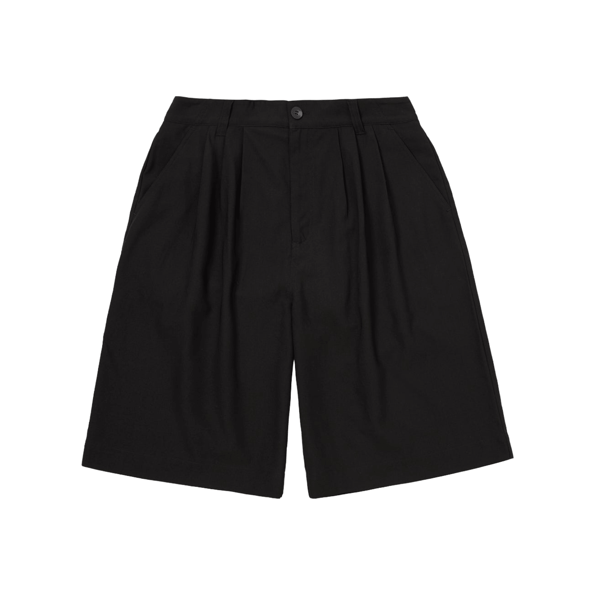 SCRT The Triple Pleat Shorts Black - CSCRT11290 - Coziness