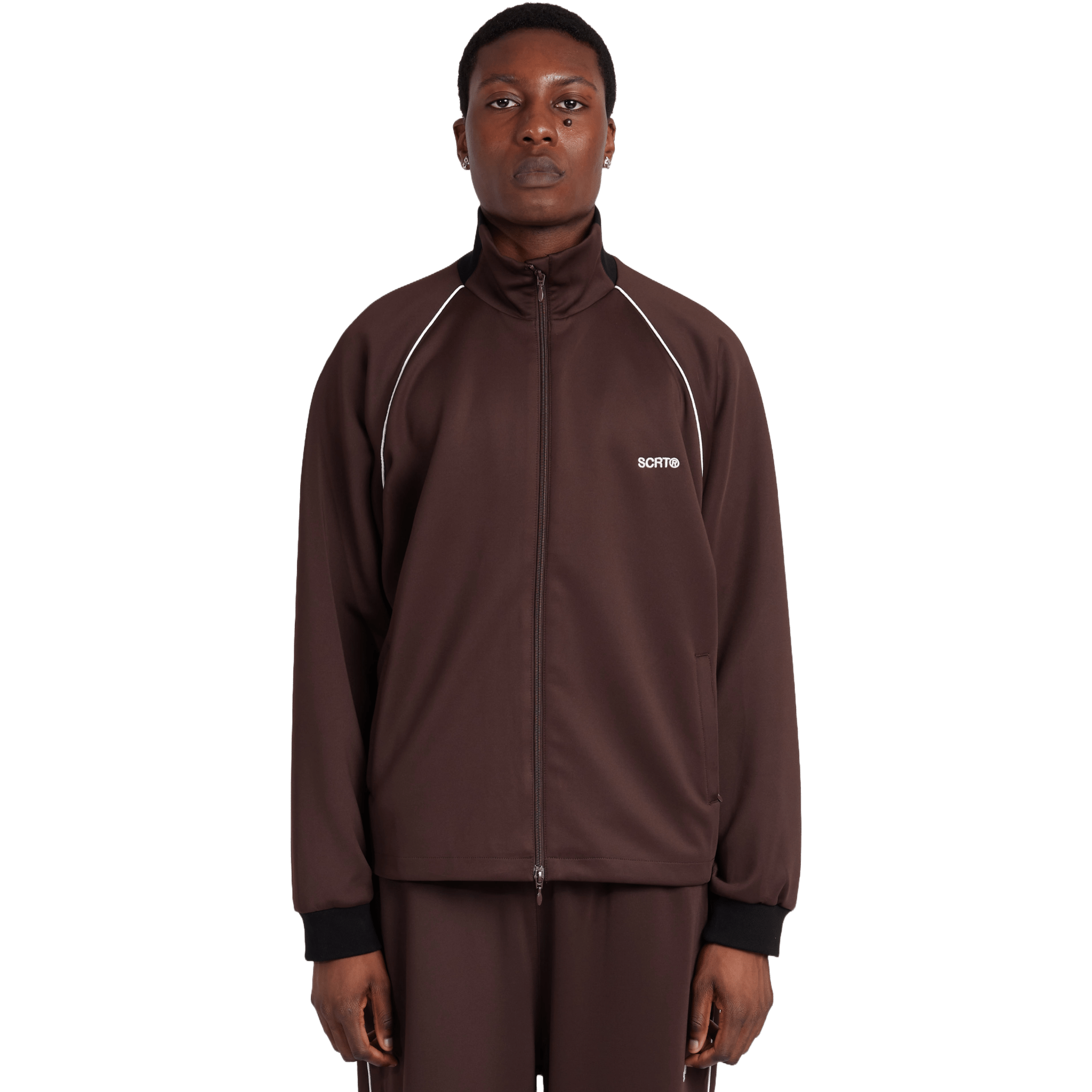 SCRT Track Top Brown - CSCRS4429 - Coziness