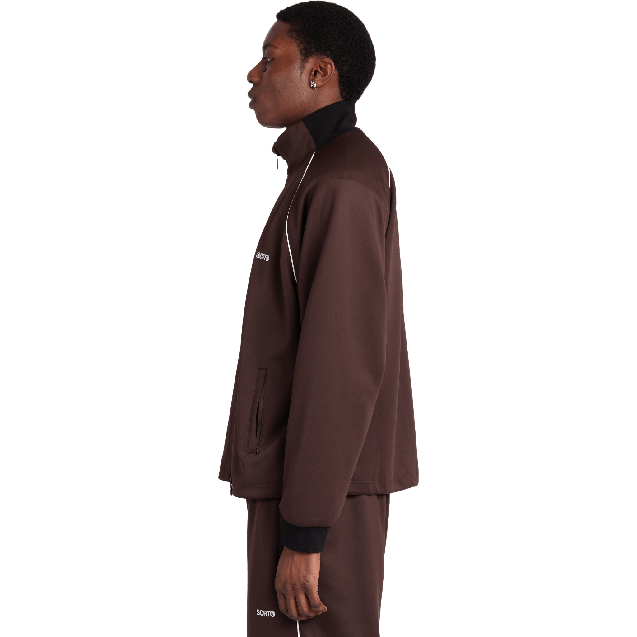 SCRT Track Top Brown - CSCRS4429 - Coziness