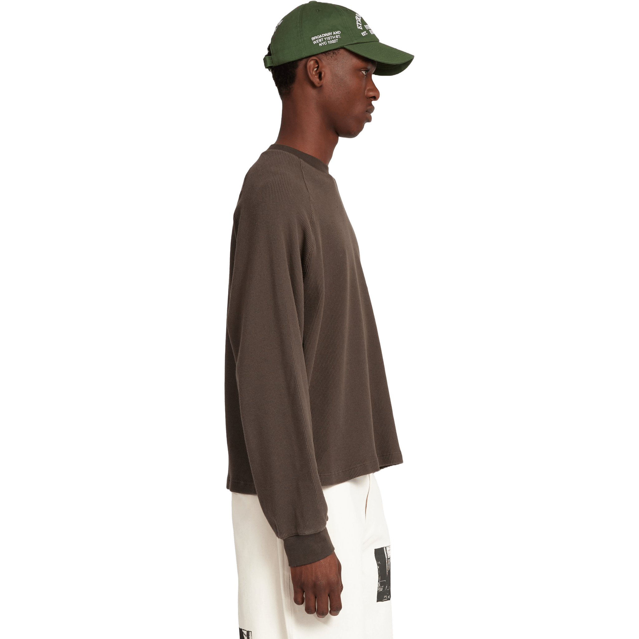 SCRT Waffle Longsleeve Charcoal - CSCRW4414 - Coziness