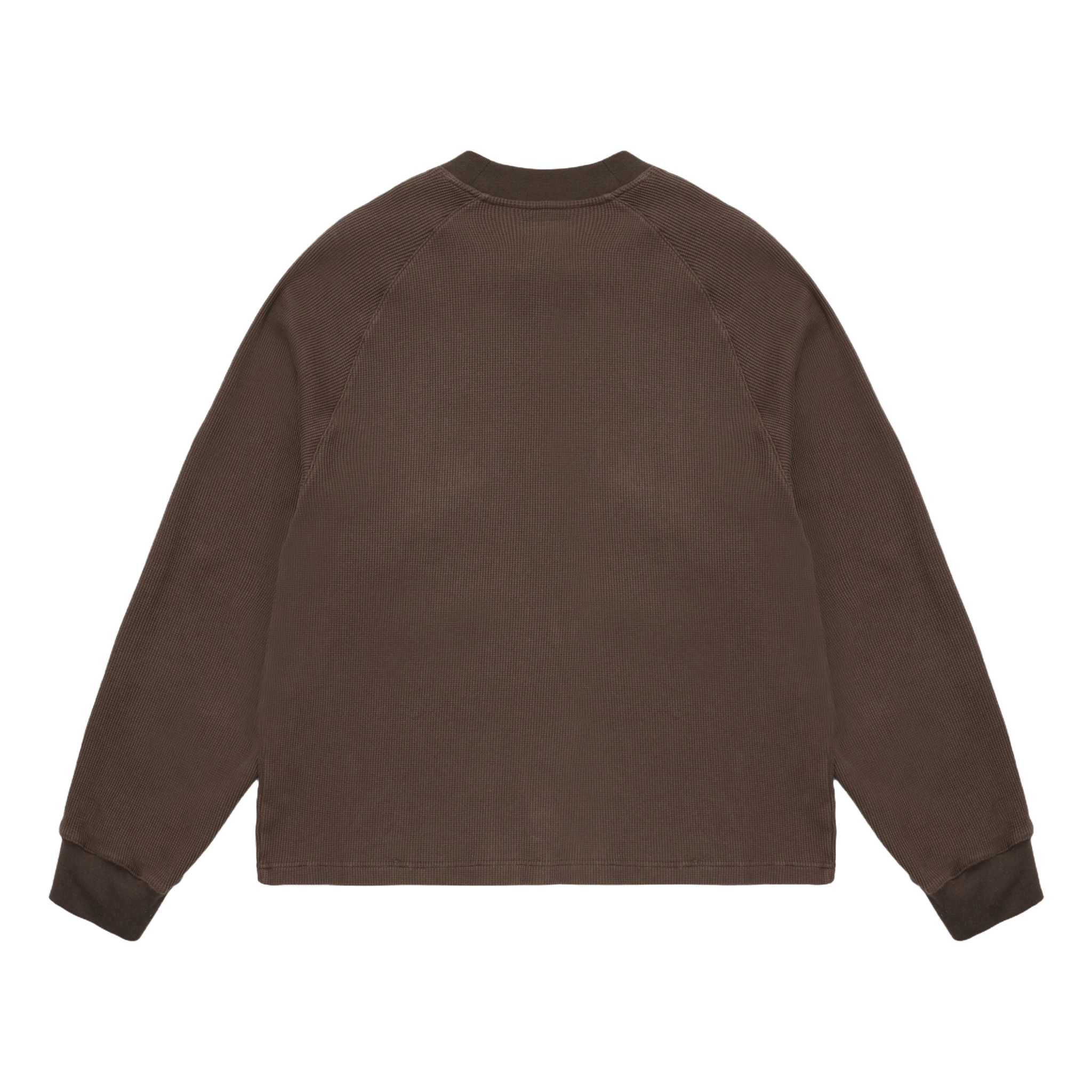SCRT Waffle Longsleeve Charcoal - CSCRW4414 - Coziness