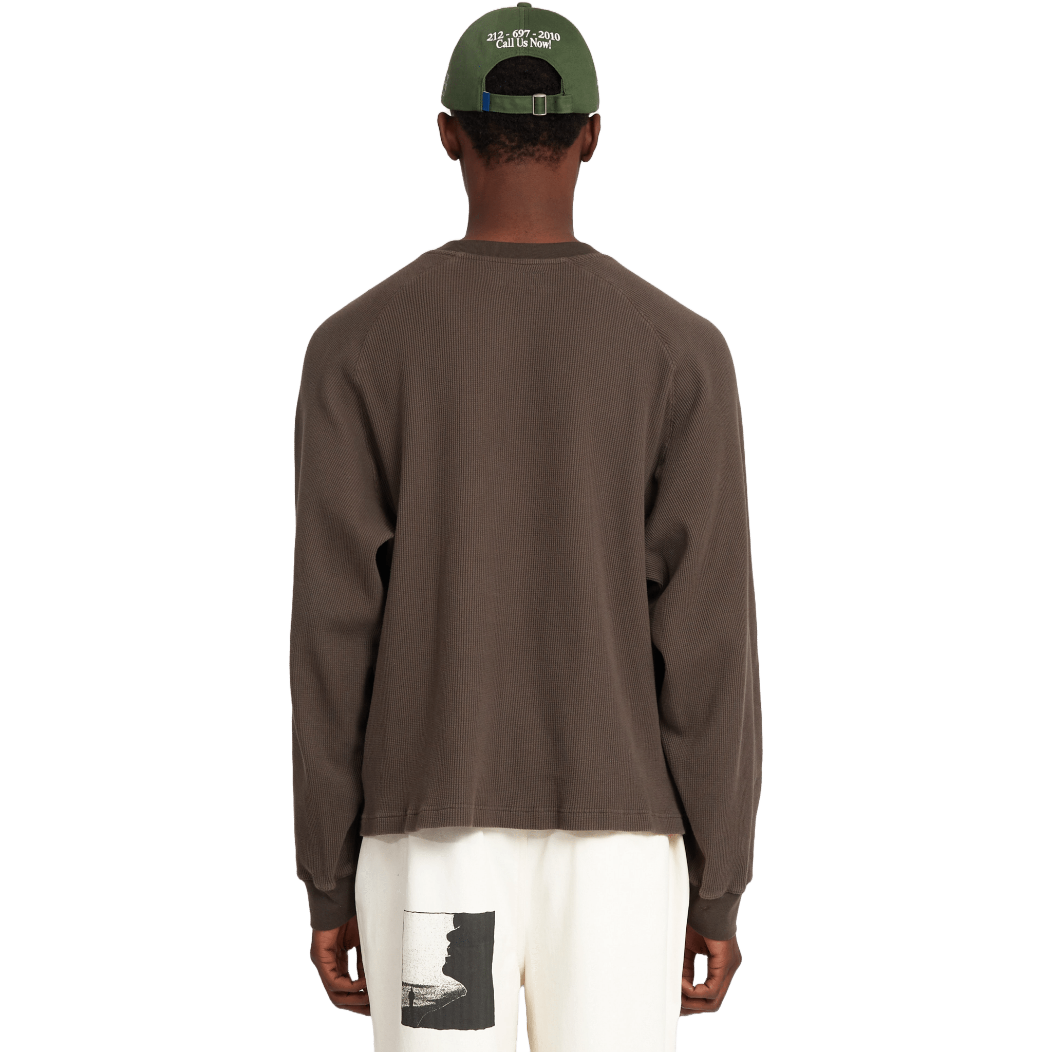 SCRT Waffle Longsleeve Charcoal - CSCRW4414 - Coziness