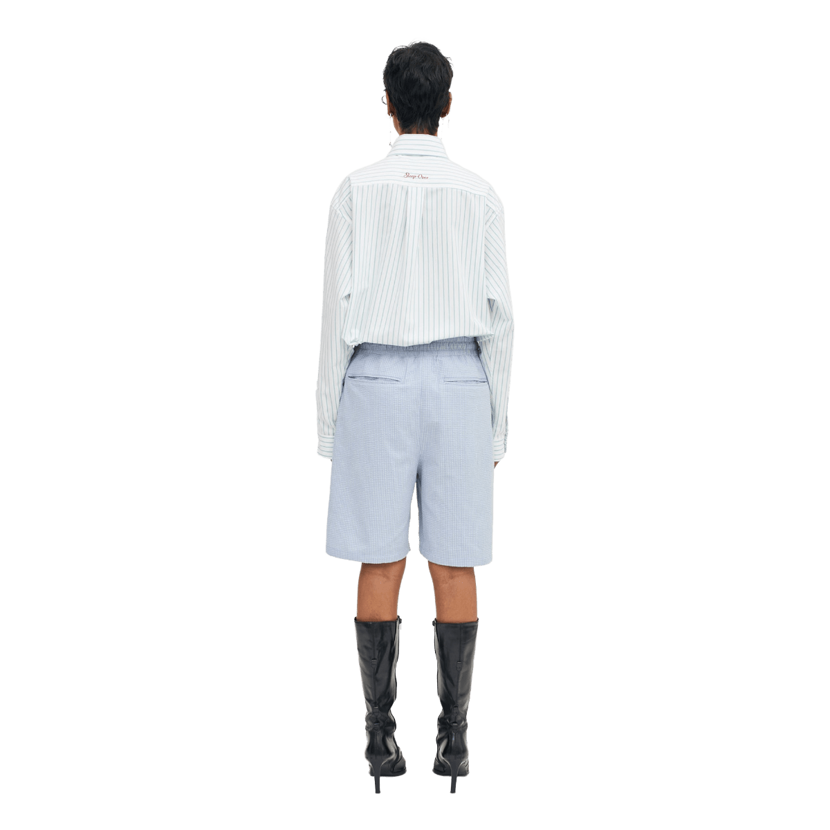 Sleep Over Dimija Shorts Blue White - CDIMS10655 - Coziness
