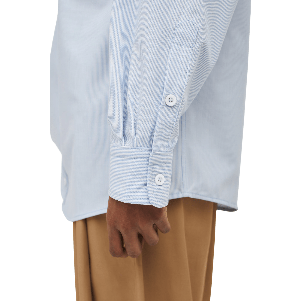 Sleep Over Patchwork Shirt Blue - CSLEO10664 - Coziness
