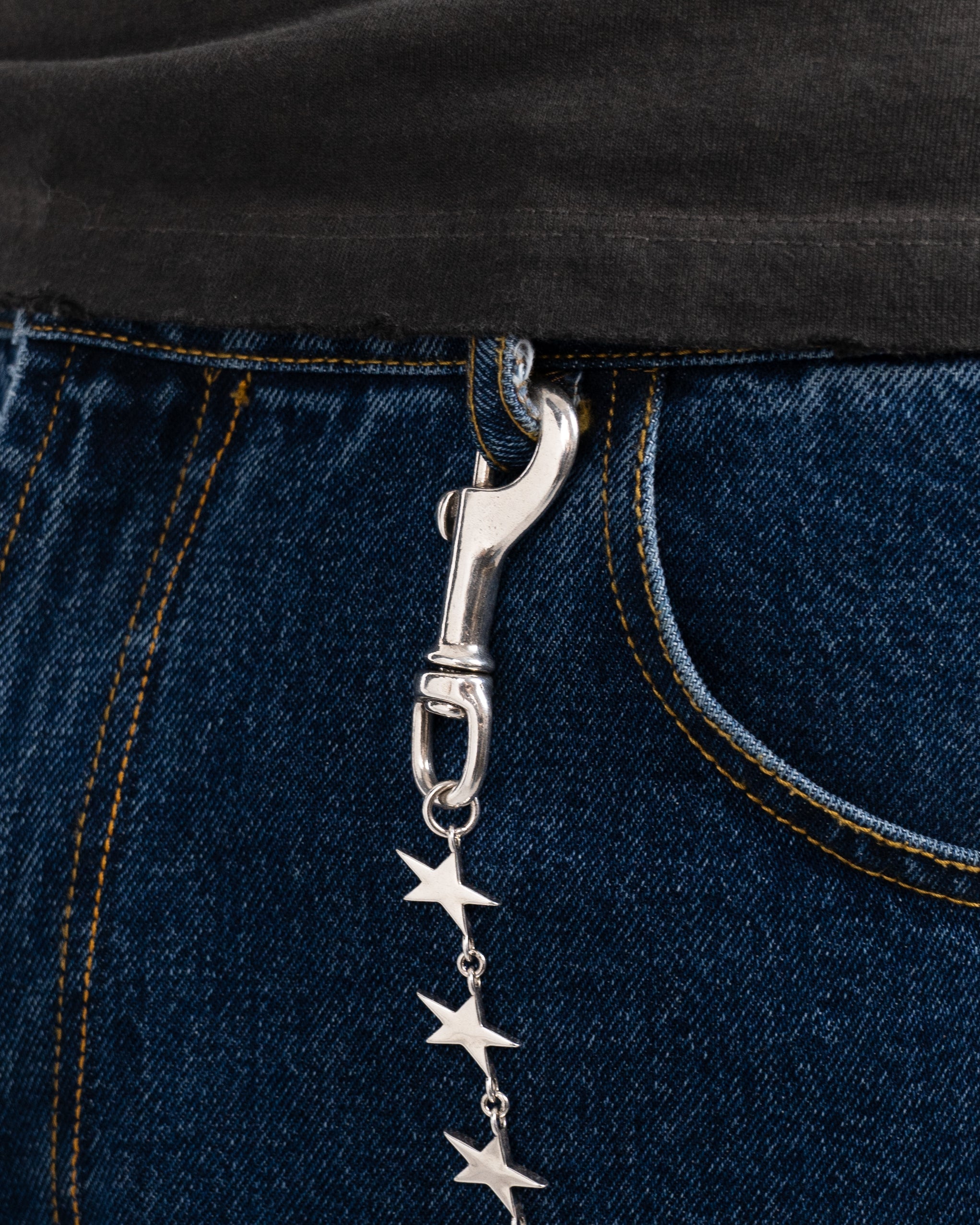 Twojeys Stars Pant Chain Silver