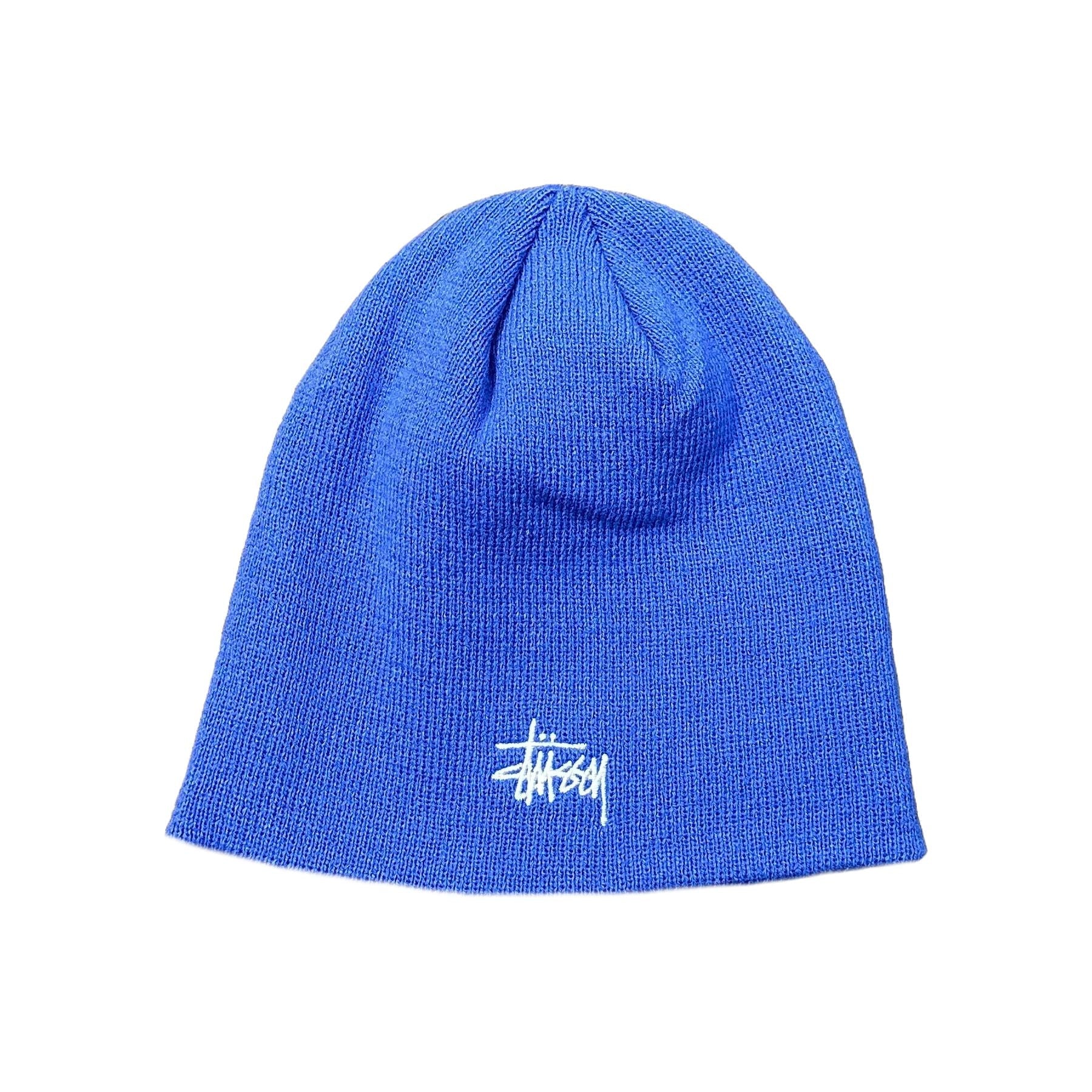 Stussy Classic Logo Beanie Blue - Coziness