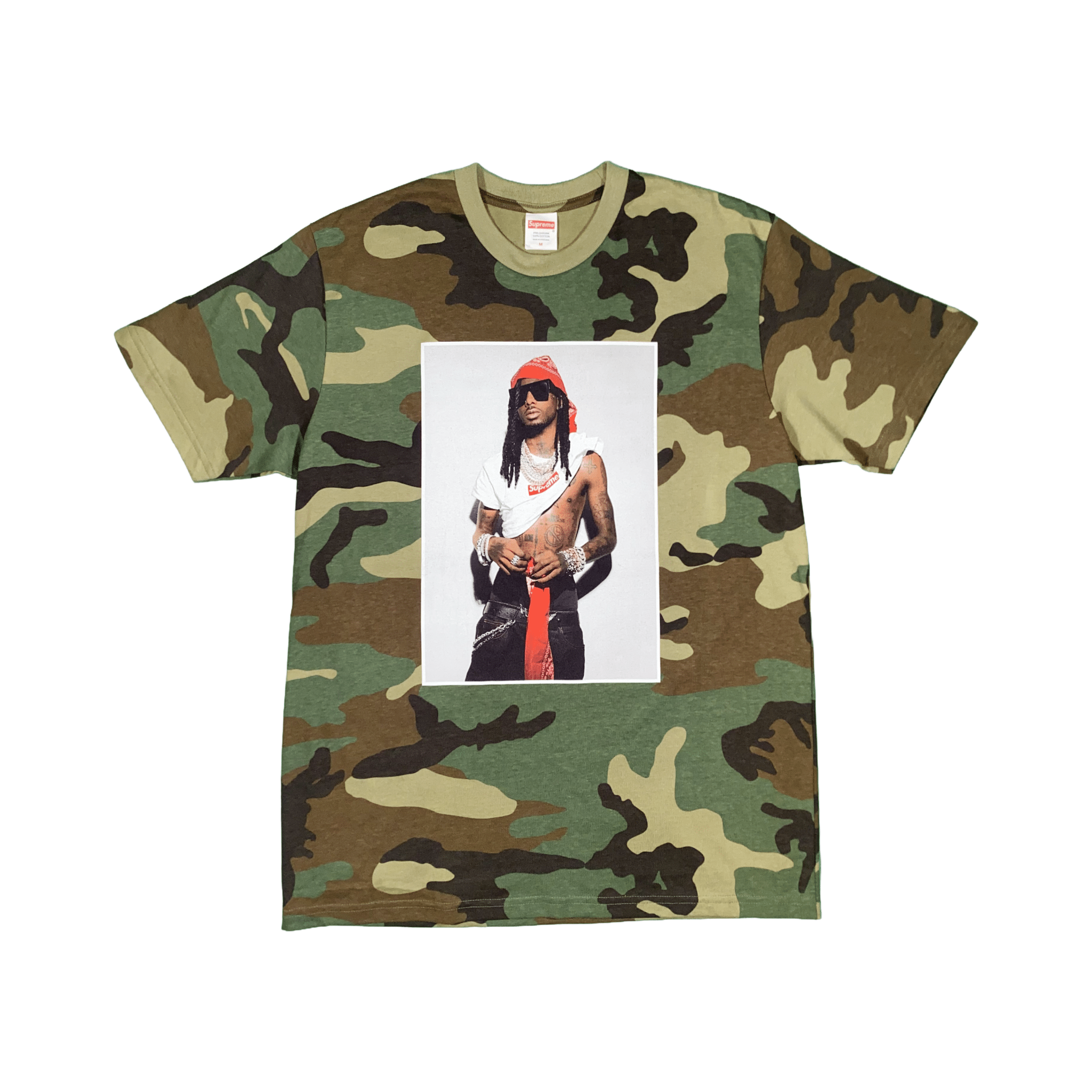 Supreme Playboi Carti Photo Tee Camo - CSUPP6442 - Coziness