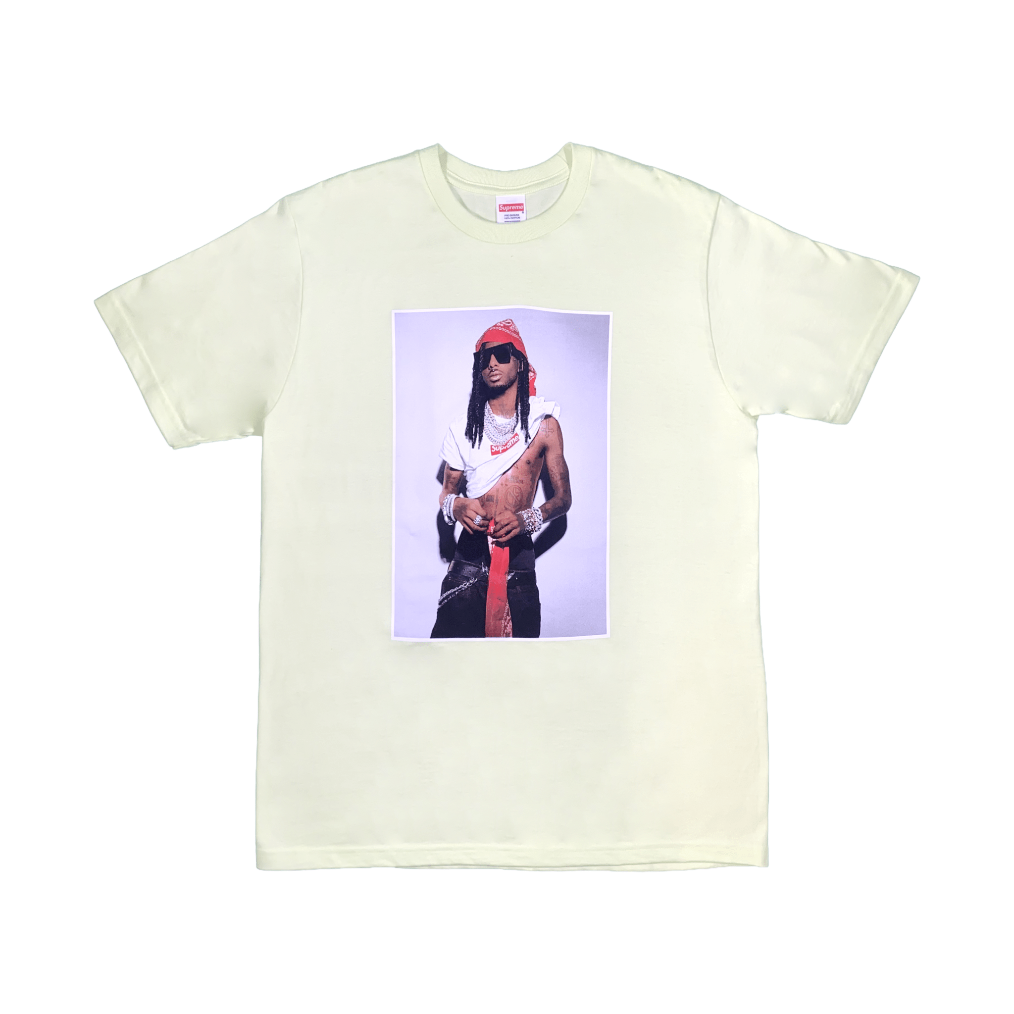 Supreme Playboi Carti Photo Tee Yellow - CSUPP6467 - Coziness