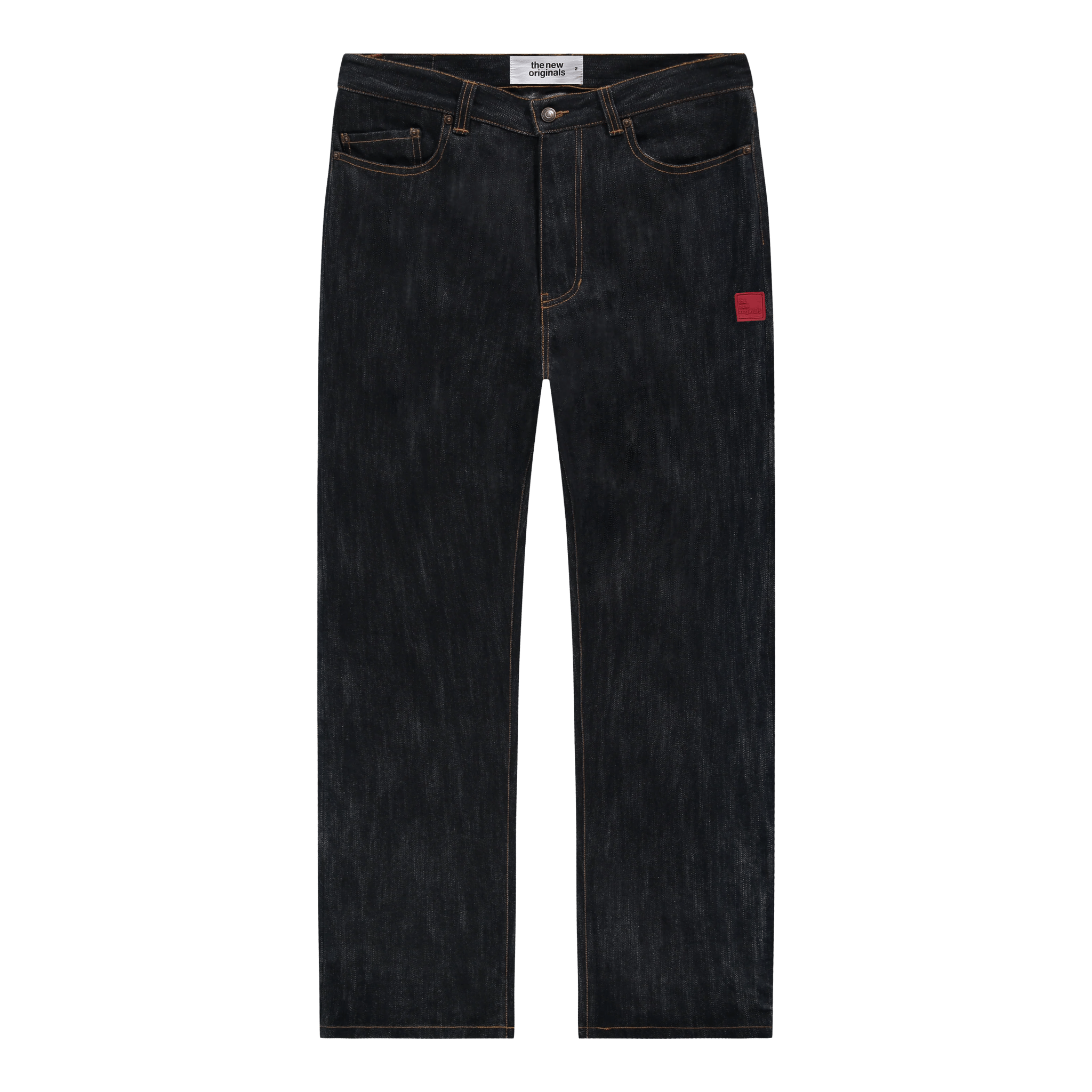 The New Originals 9 Dots Relaxed Slub Jeans Raw Denim - CTHEN6387 - Coziness