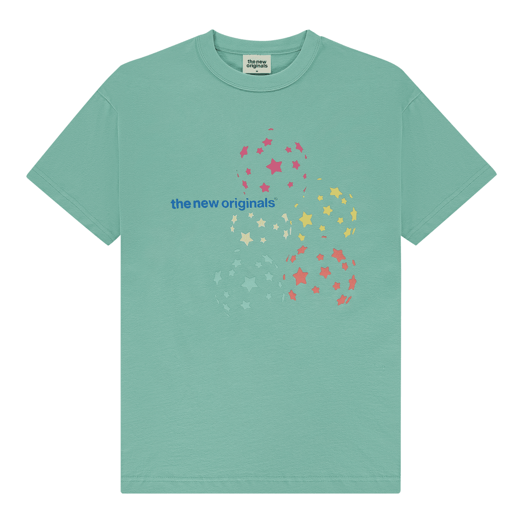 The New Originals Starburst T-Shirt Mint - CTHEN8076 - Coziness