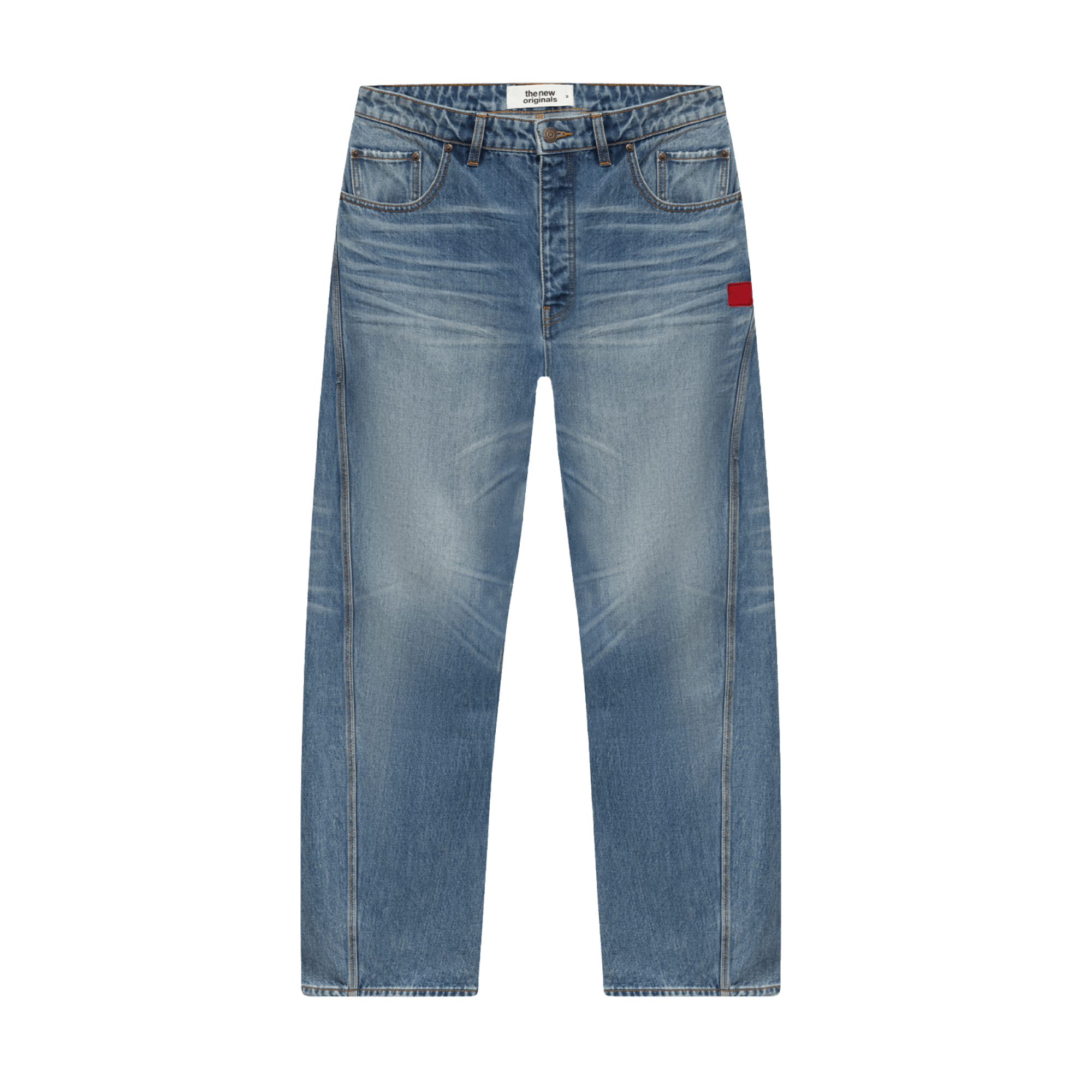 The New Originals Twisted Seam Jeans Denim Light Wash - CTHEN13347 - Coziness