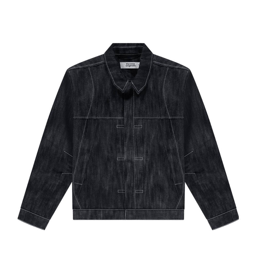 The New Originals WAVE DENIM JACKET RAW SLUB DENIM - CTHEN8733 - Coziness