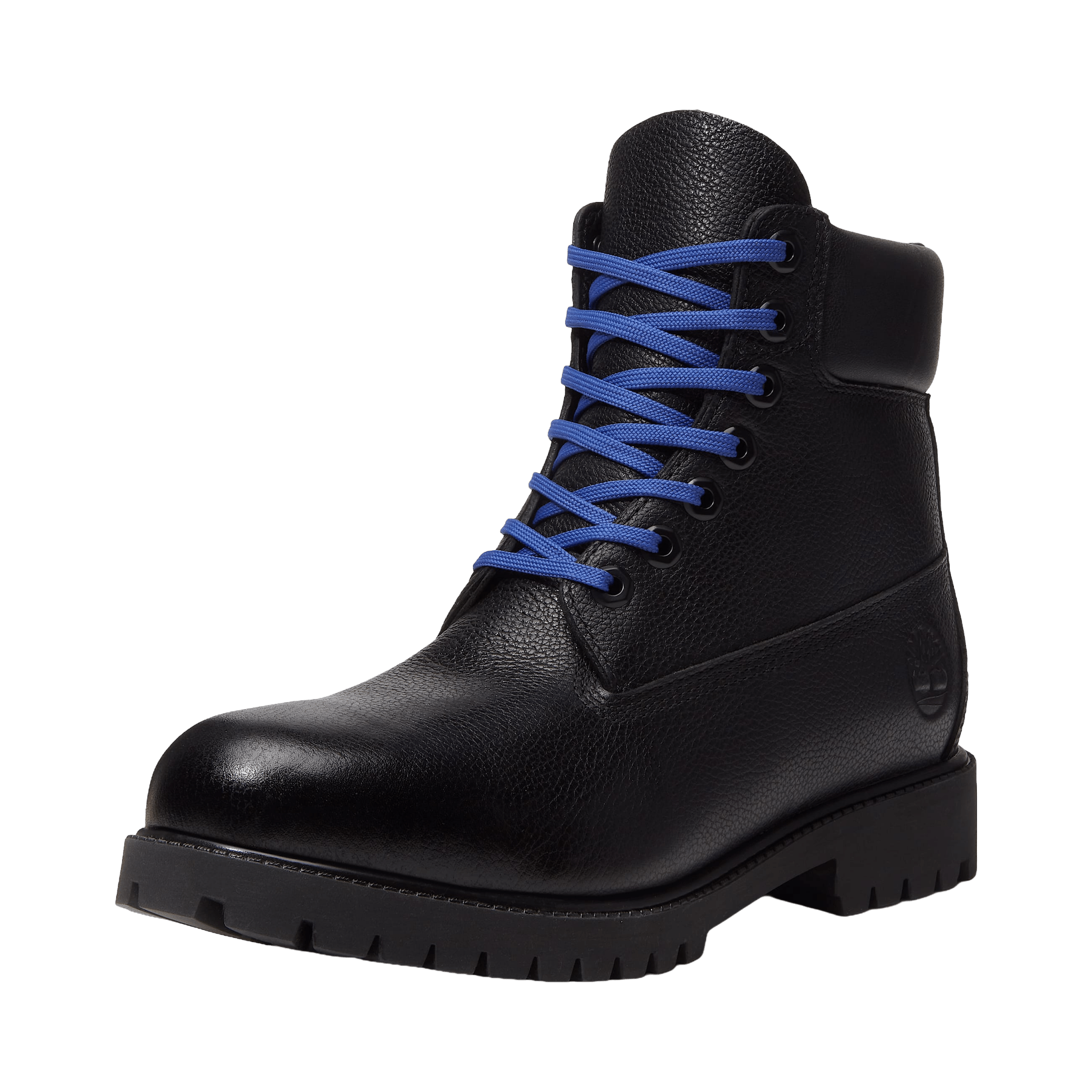 Timberland Heritage 6 Inch Lace Up Waterproof Boot Black Blue Mens - CTIMH12854 - Coziness
