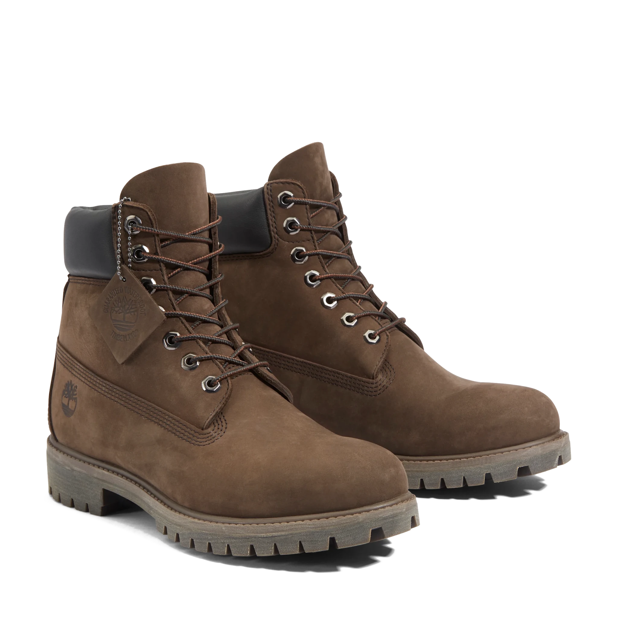 Timberland Premium 6 Inch Lace Up Waterproof Boot Brown Wmns - CTIMP9067 - Coziness