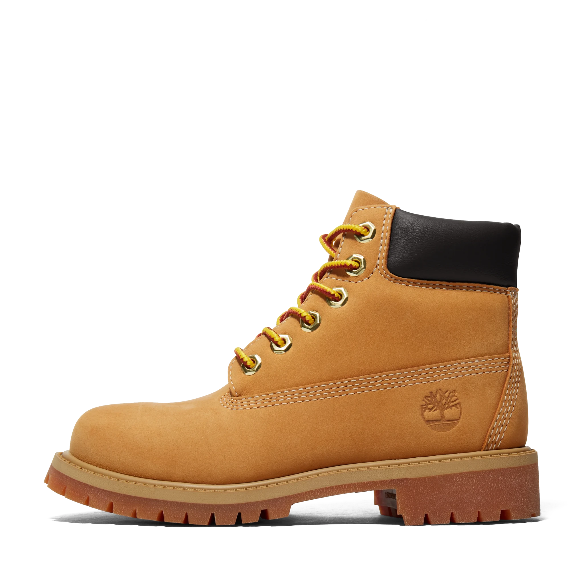 Timberland Premium 6 Inch Lace Up Waterproof Boot Wheat Kids - CTIM8894 - Coziness